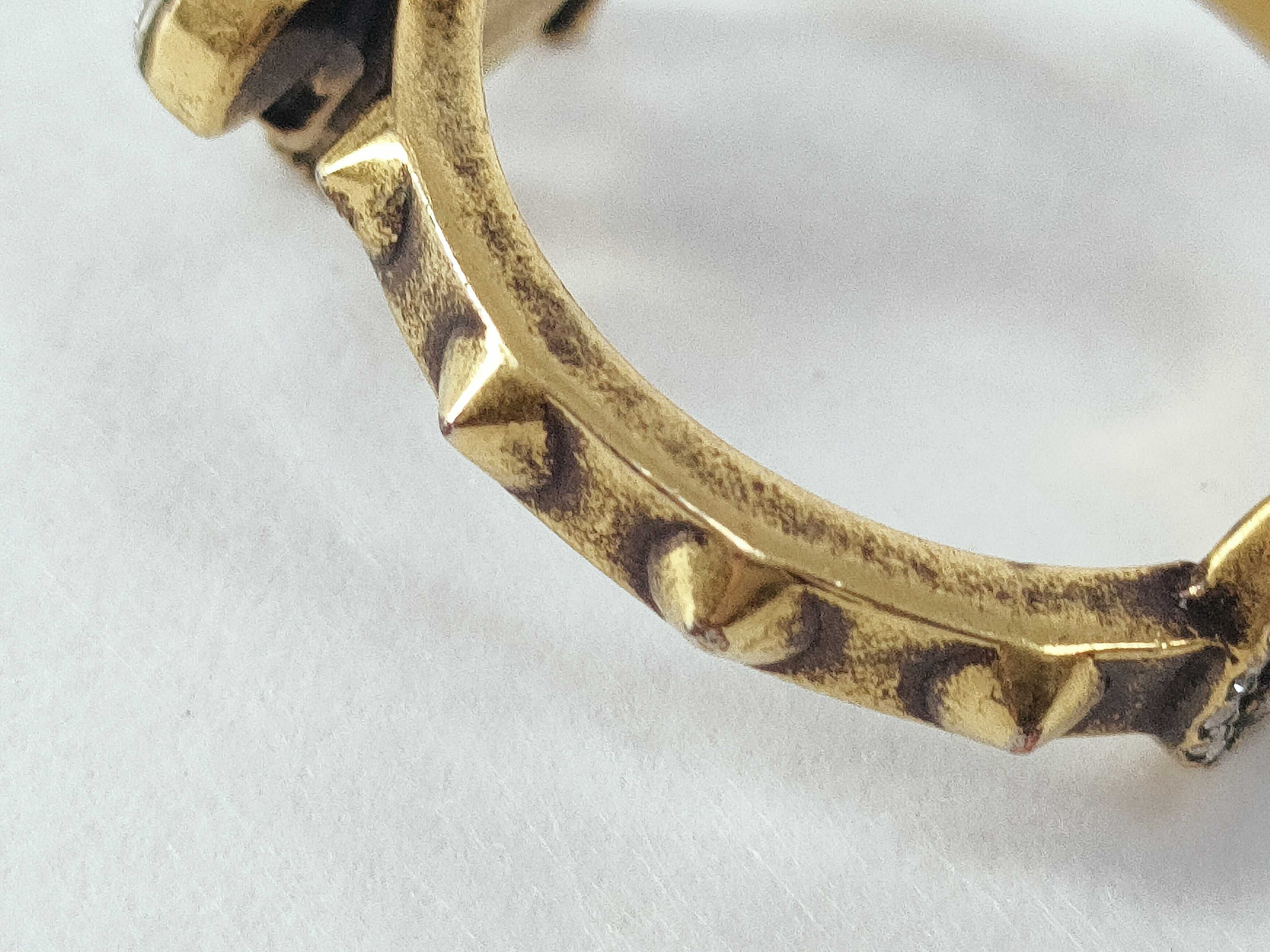 Interlocking G Bee Gold Ring — view 9