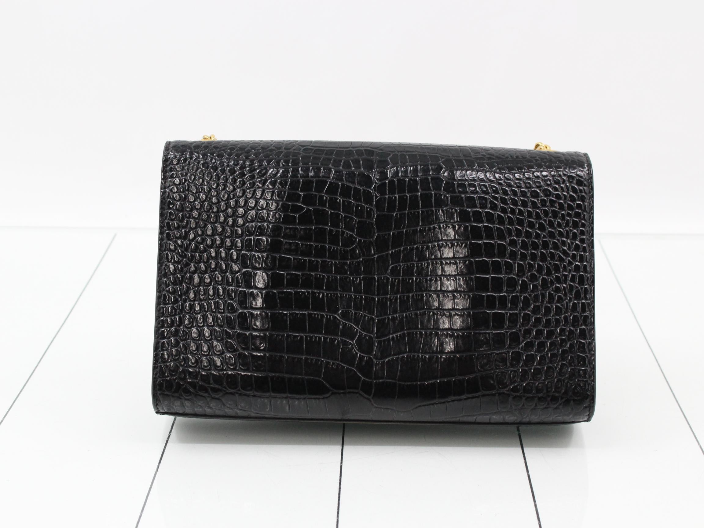 Kate Chain Shoulder Bag, Black — view 2