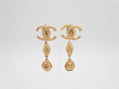 Coco Mark Rhinestone Earrings