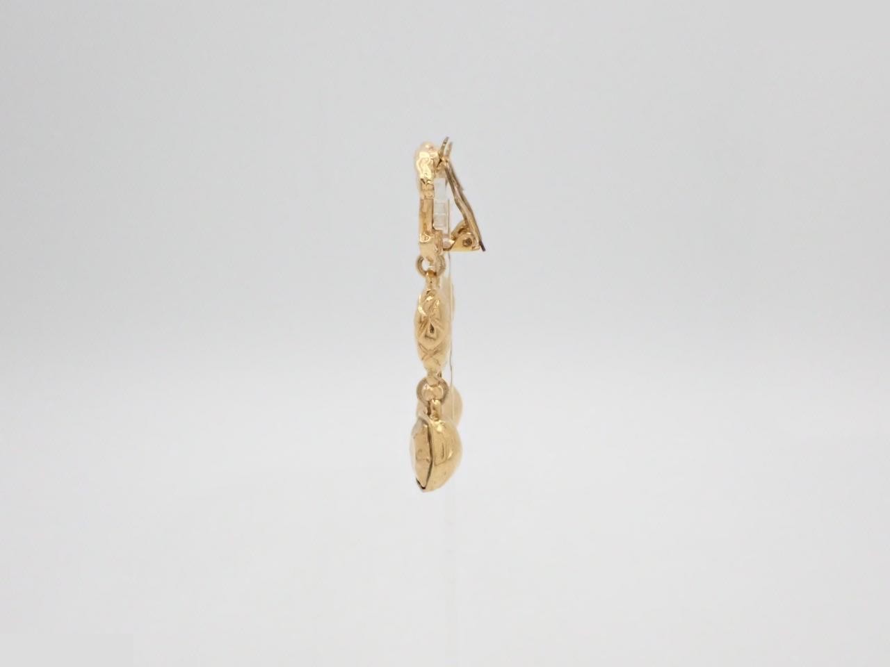 Coco Mark Rhinestone Earrings — view 3