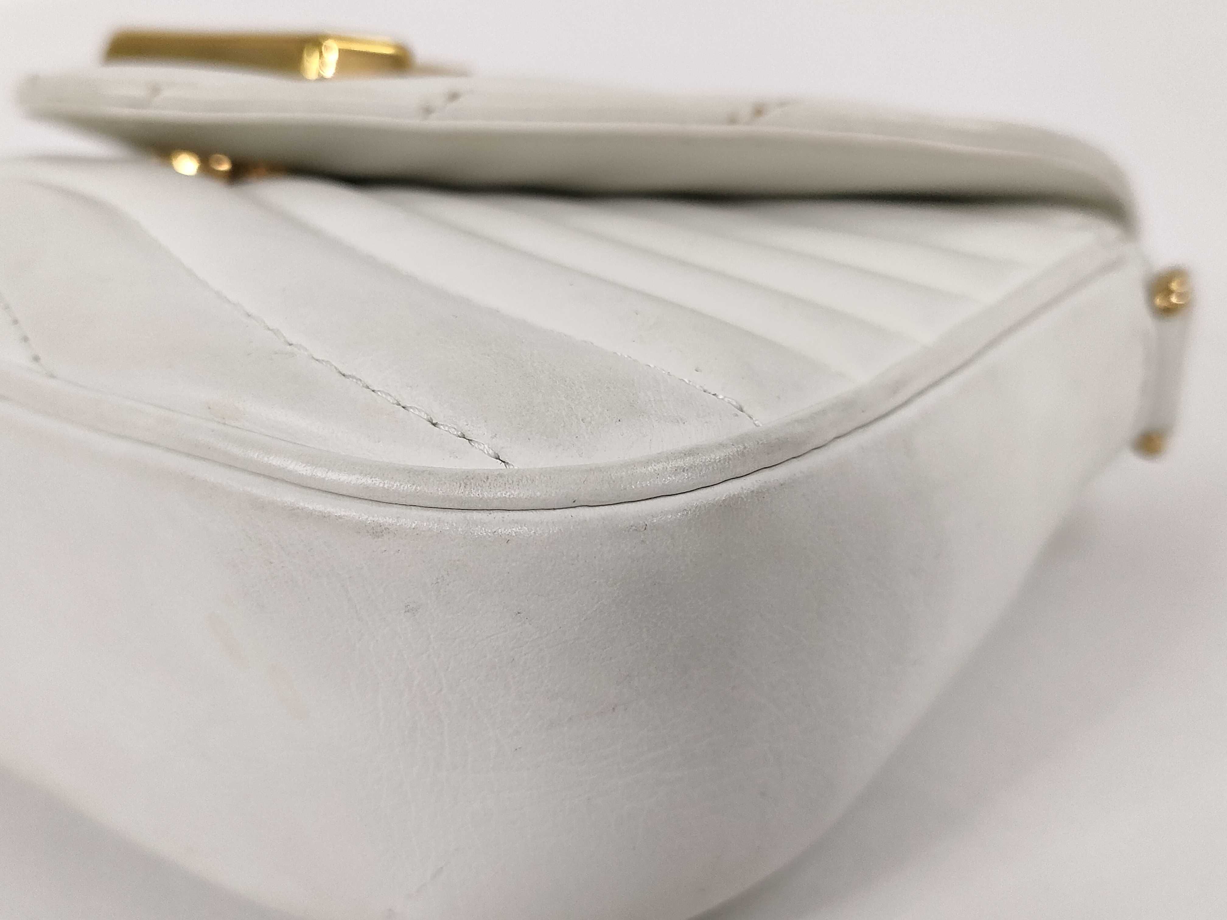 Multi Pochette New Wave Noir White Shoulder Bag — view 6