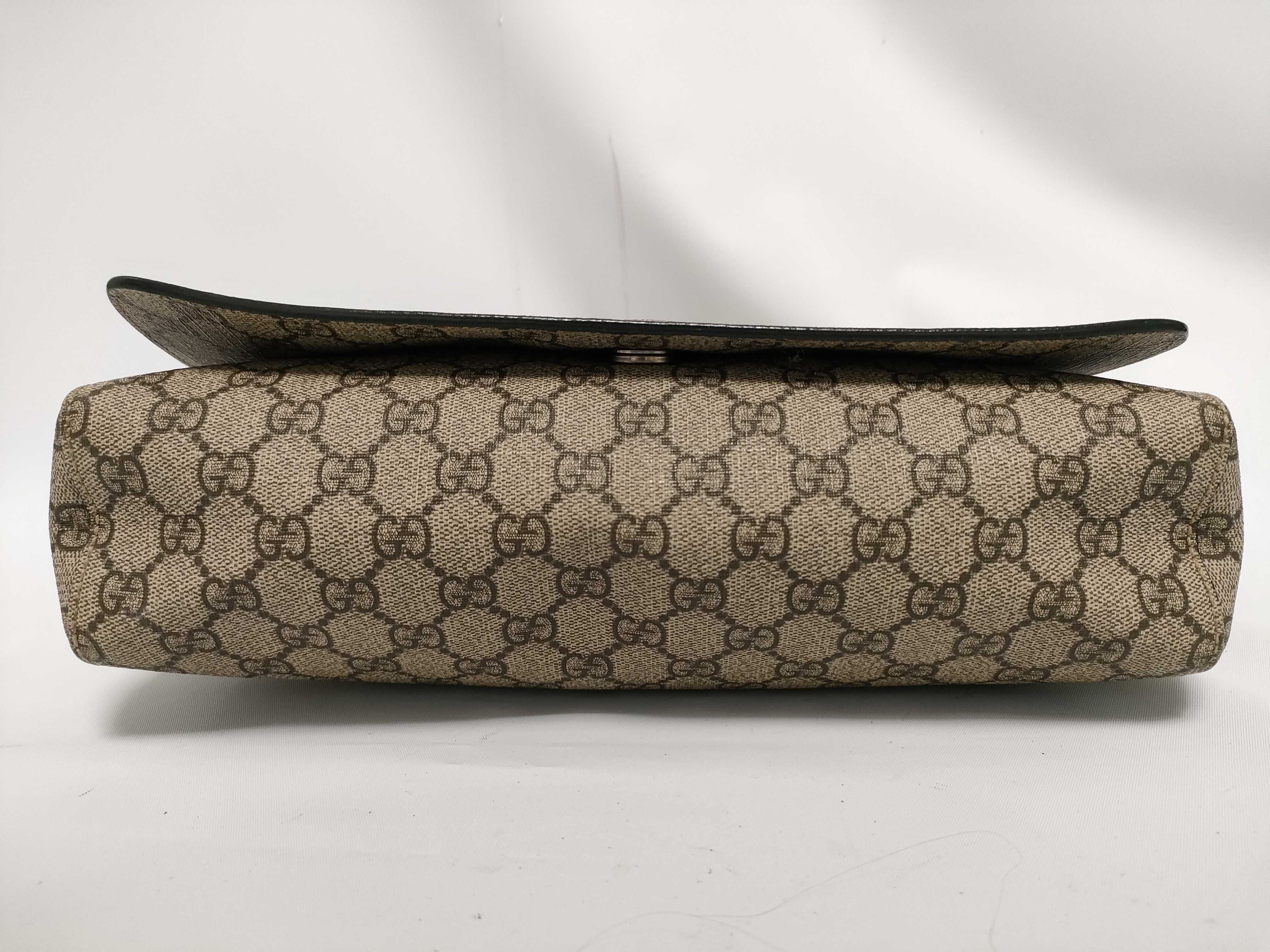 GG Supreme FR-GG Supreme PVC & leather Shoulder bag Beige 475432 Shoulder bag — view 6