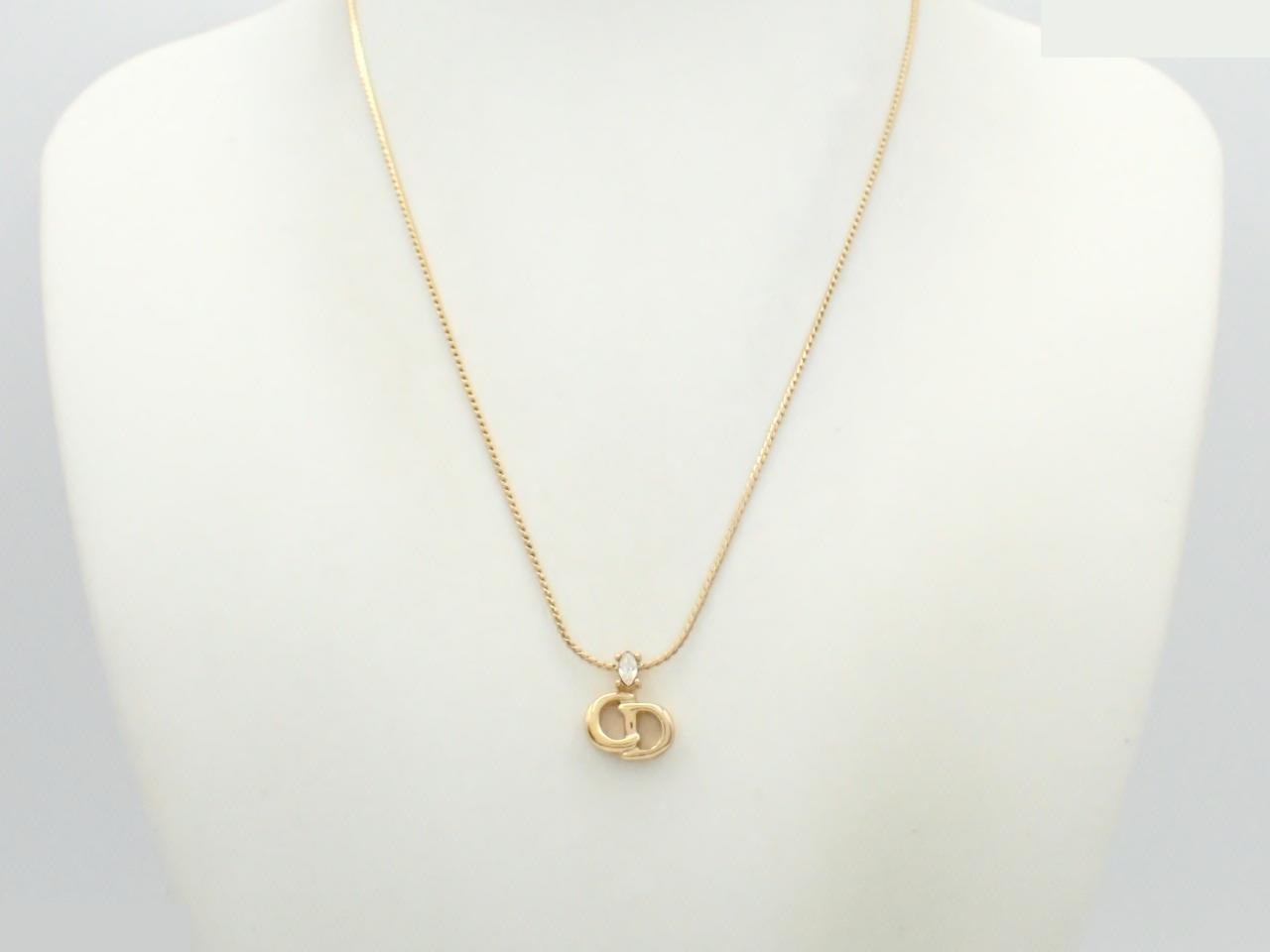 Gold necklace, chain approximately 44cm — view 3