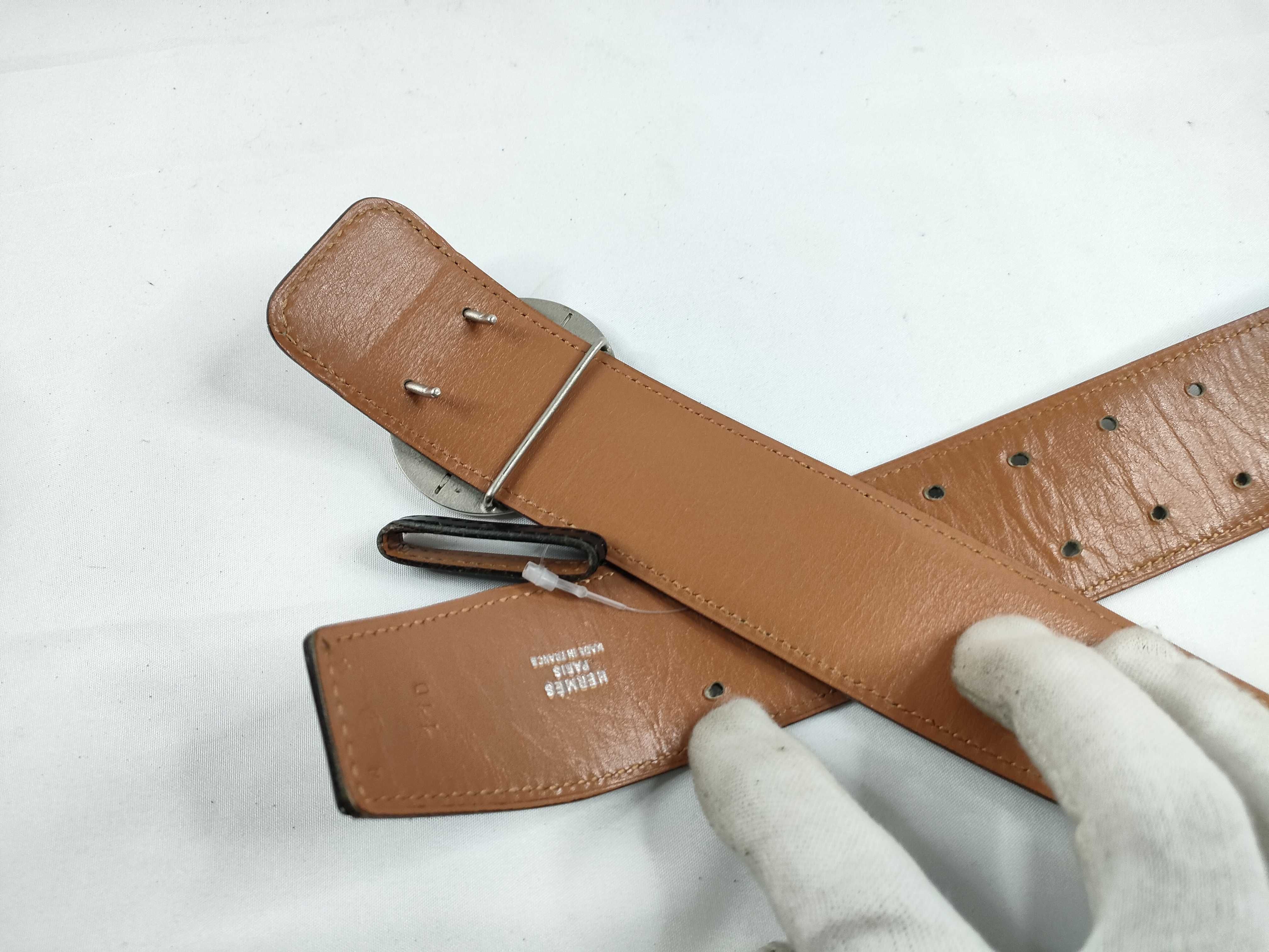 belt, horse buckle, black, with box. — view 4