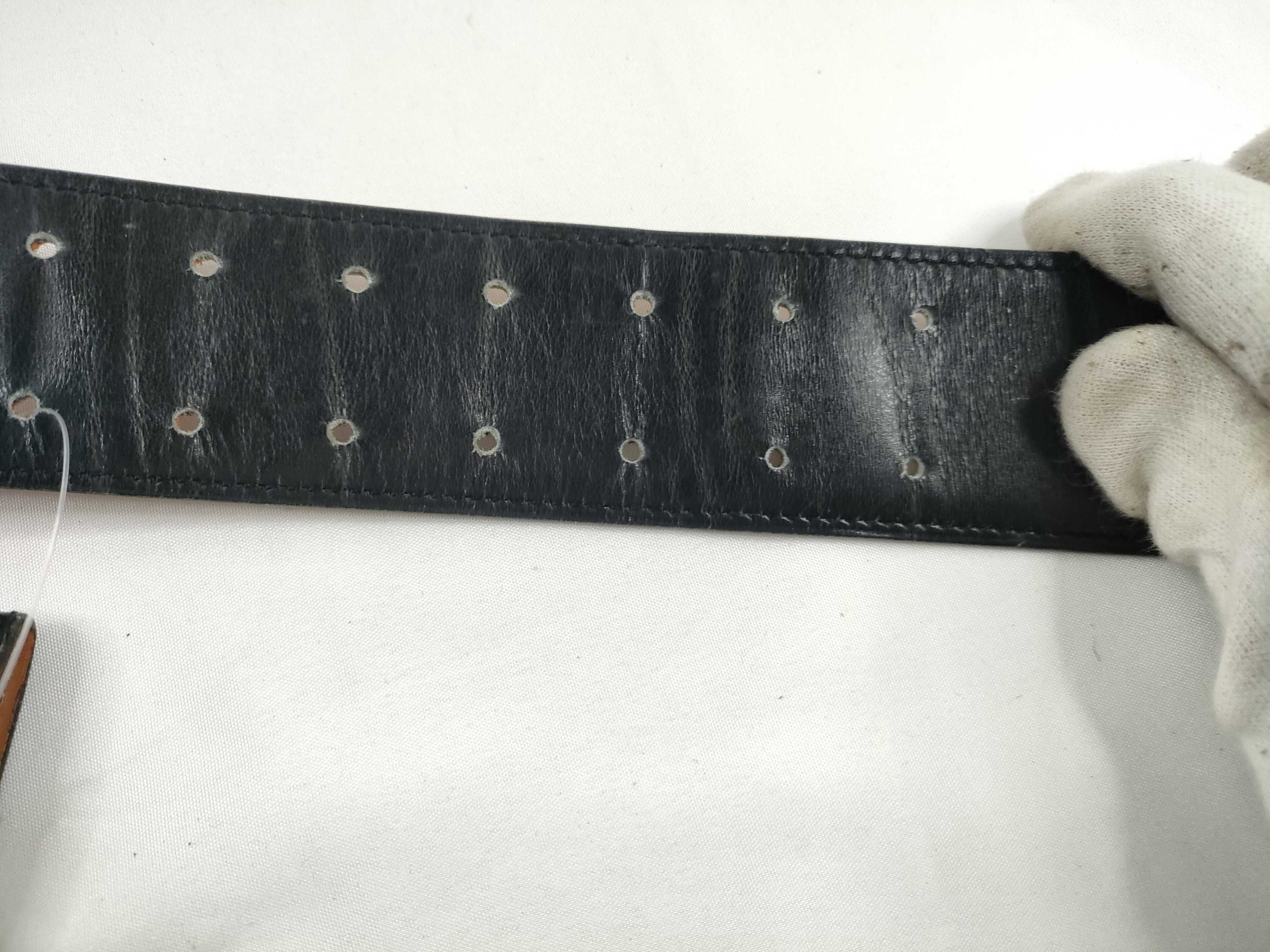 belt, horse buckle, black, with box. — view 6