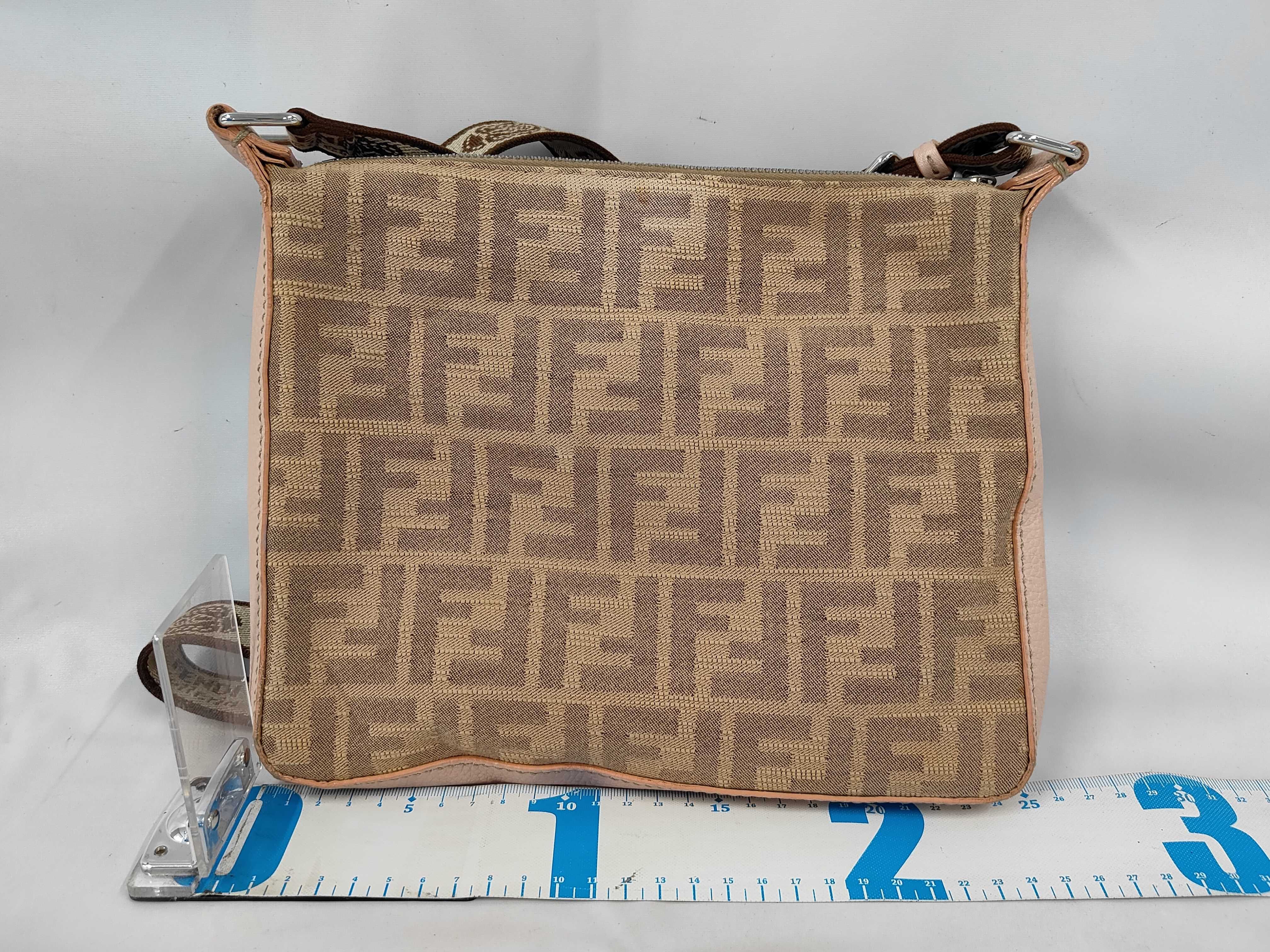 FENID Fendi Zucca pattern Selleria shoulder bag — view 2