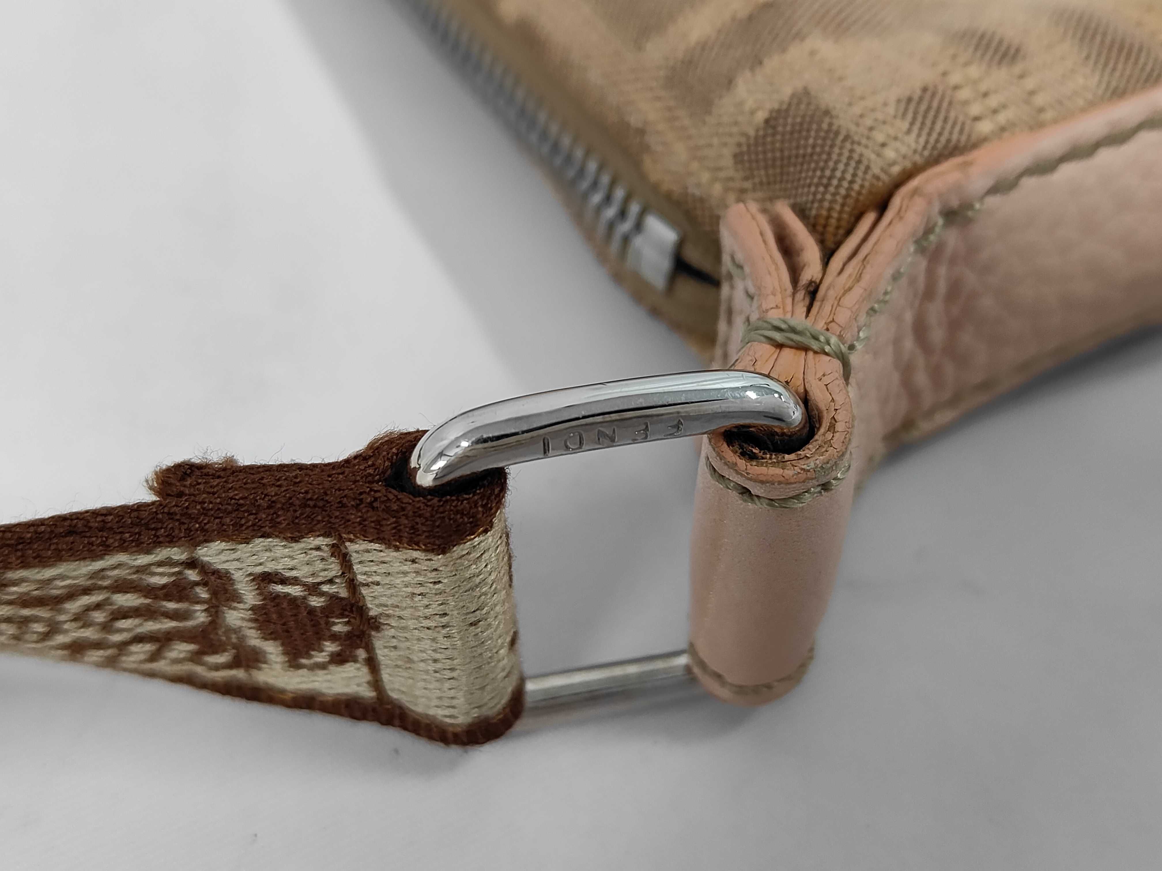 FENID Fendi Zucca pattern Selleria shoulder bag — view 6
