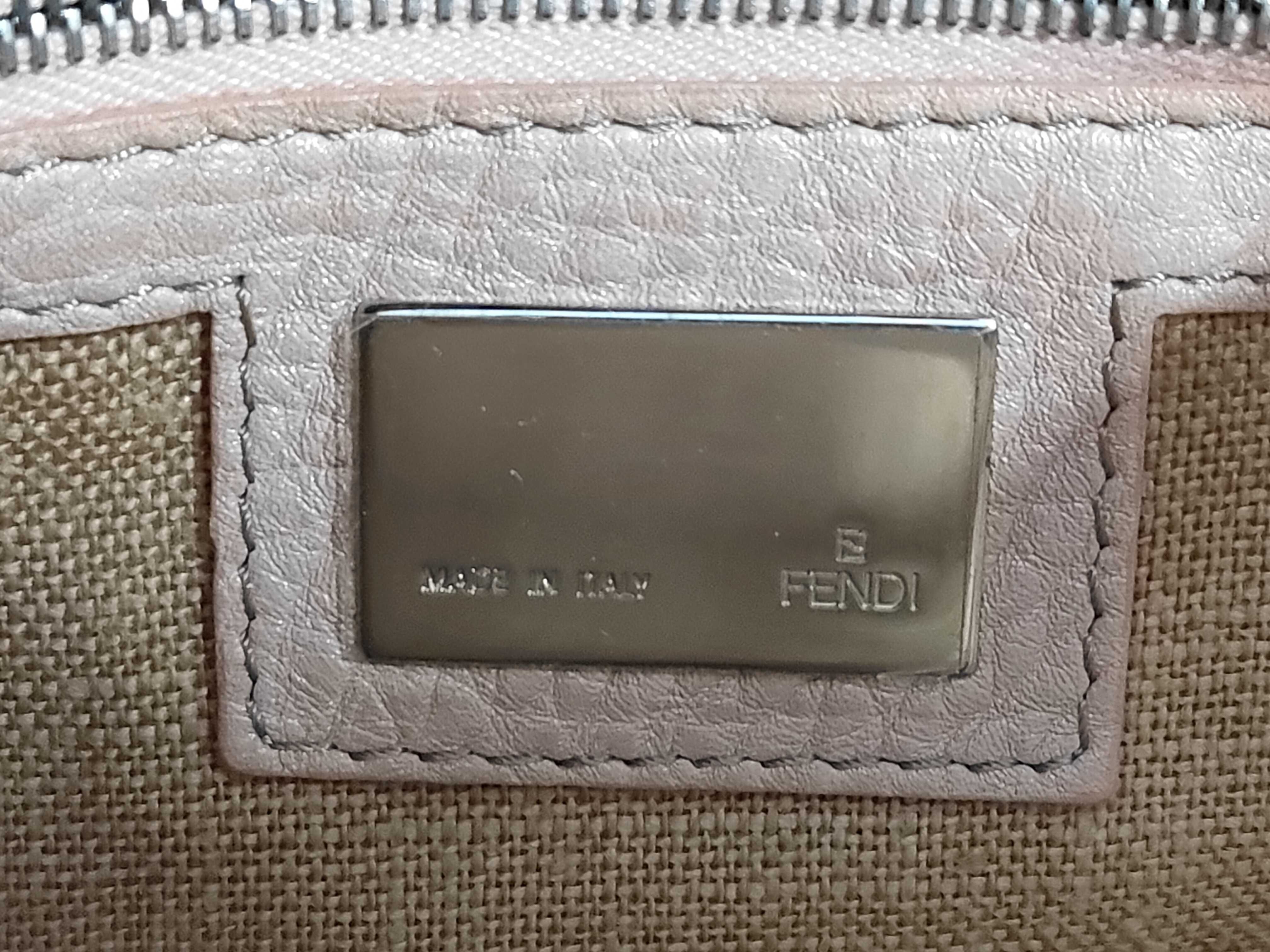 FENID Fendi Zucca pattern Selleria shoulder bag — view 9