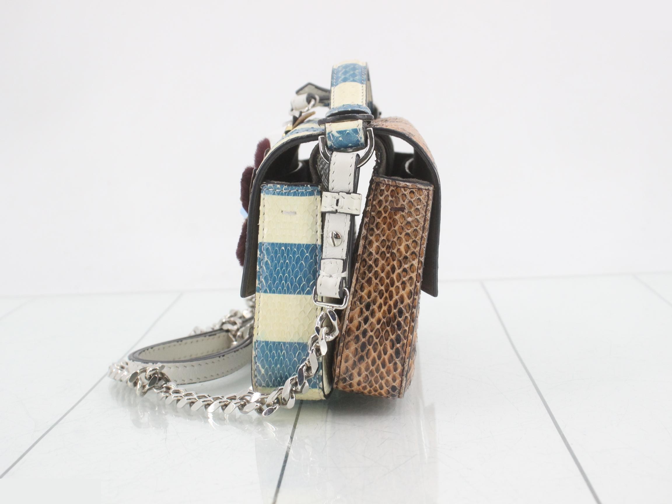 Python Baguette 2-Way Shoulder Bag — view 3