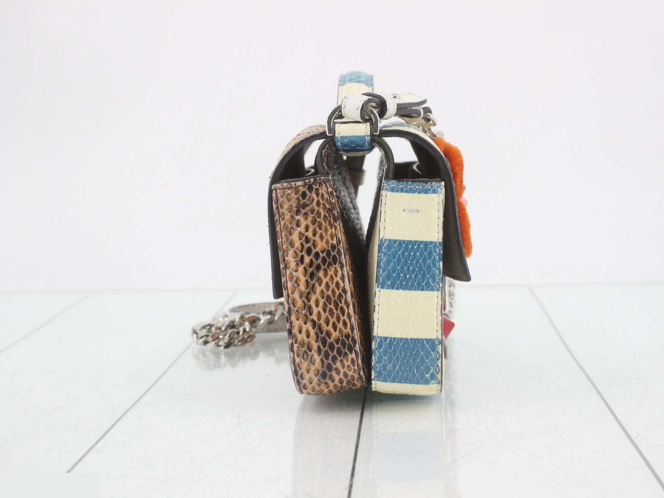 Python Baguette 2-Way Shoulder Bag — view 4