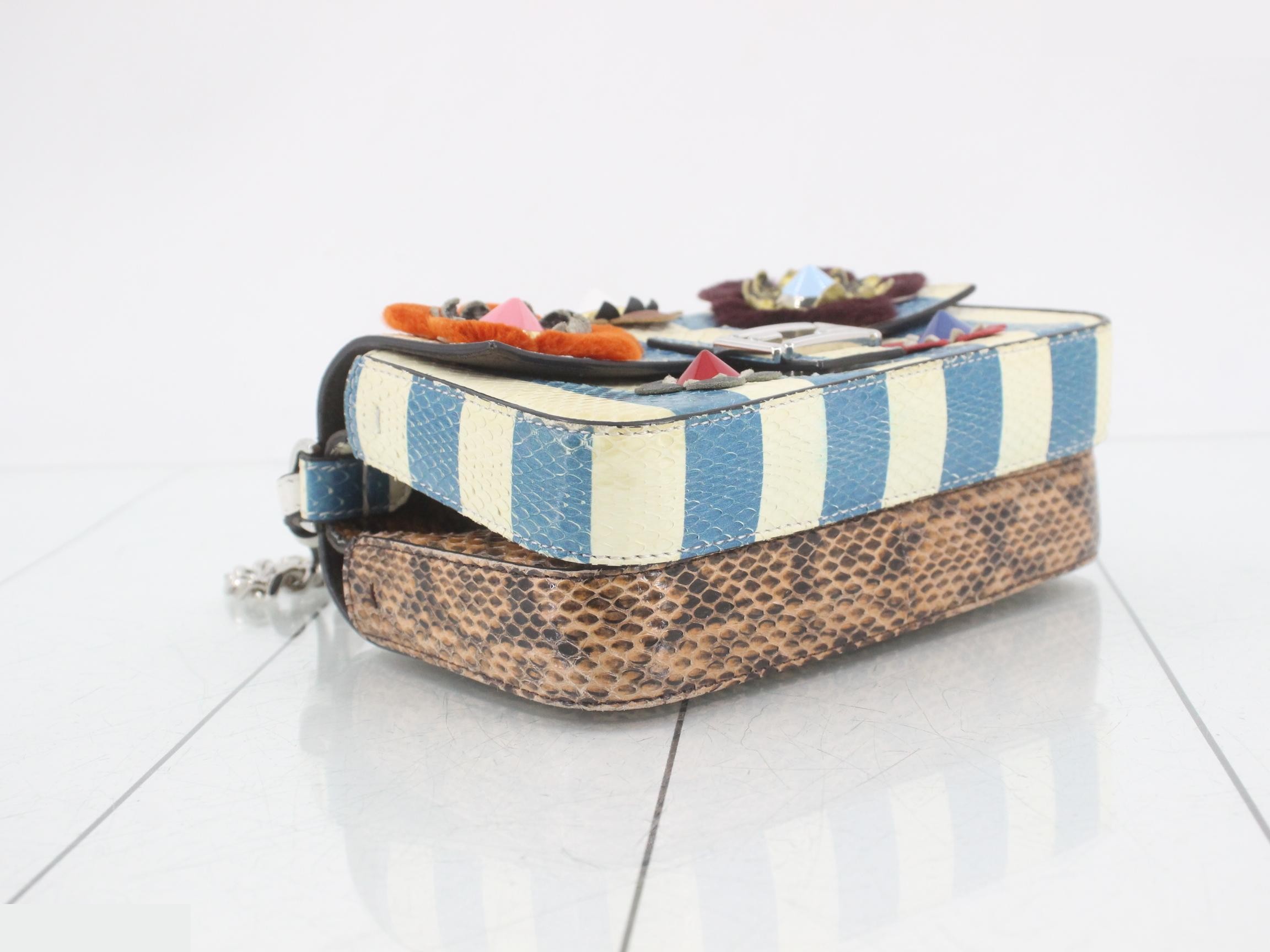 Python Baguette 2-Way Shoulder Bag — view 5