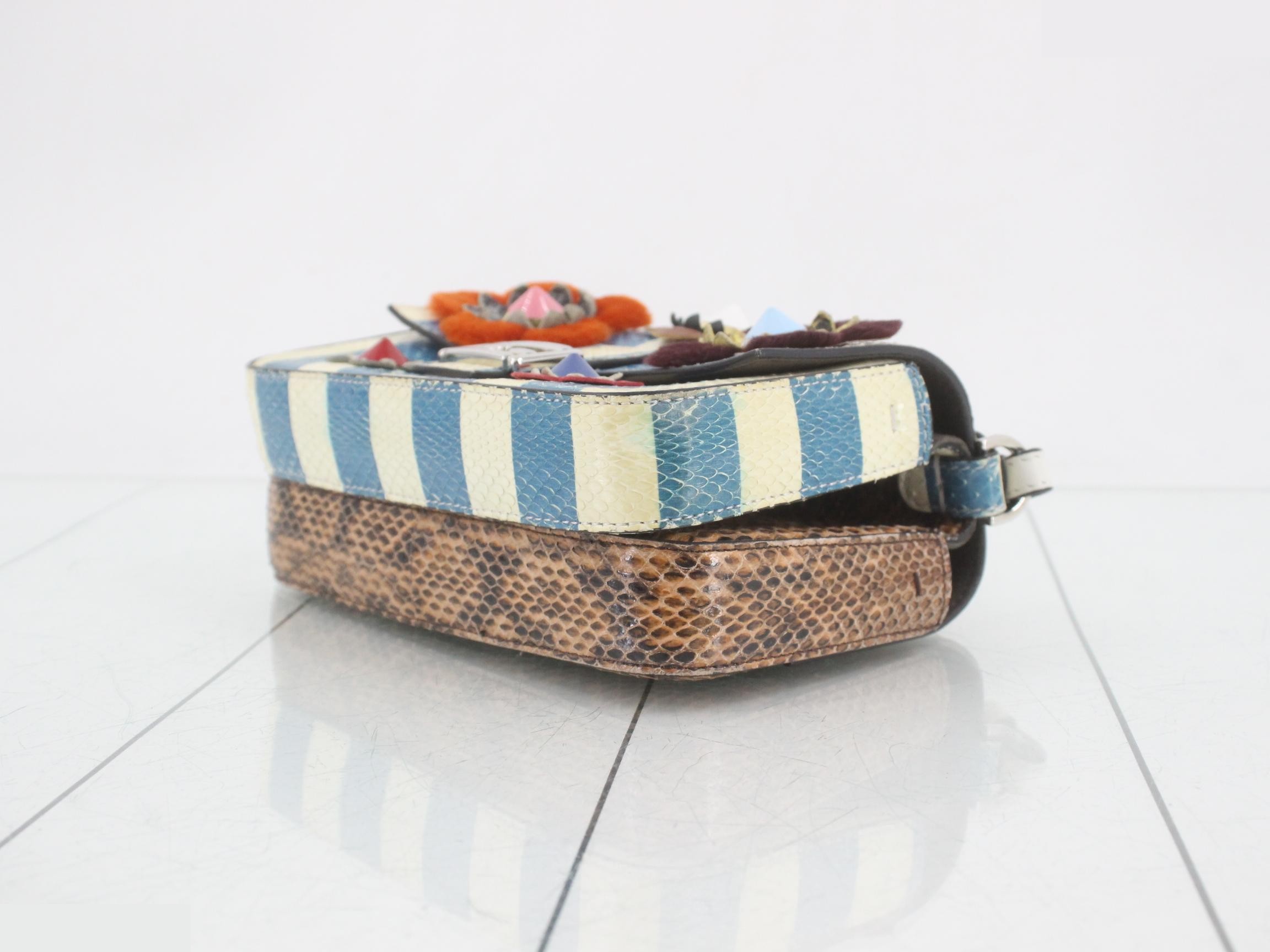 Python Baguette 2-Way Shoulder Bag — view 6