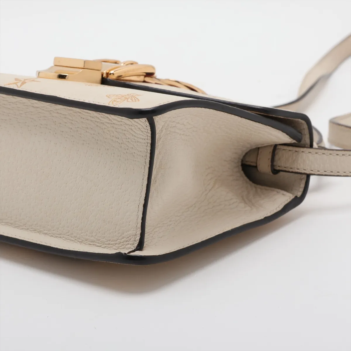 Sylvie 470270 Leather 2-Way Handbag Beige — view 3