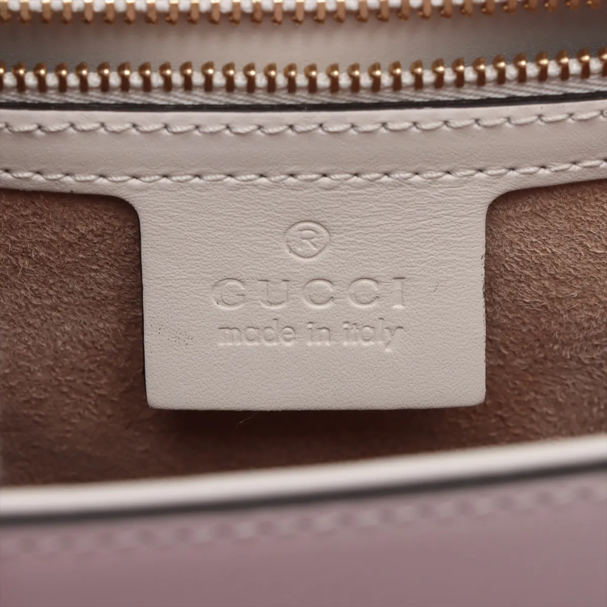Sylvie leather shoulder bag white 421882 — view 8