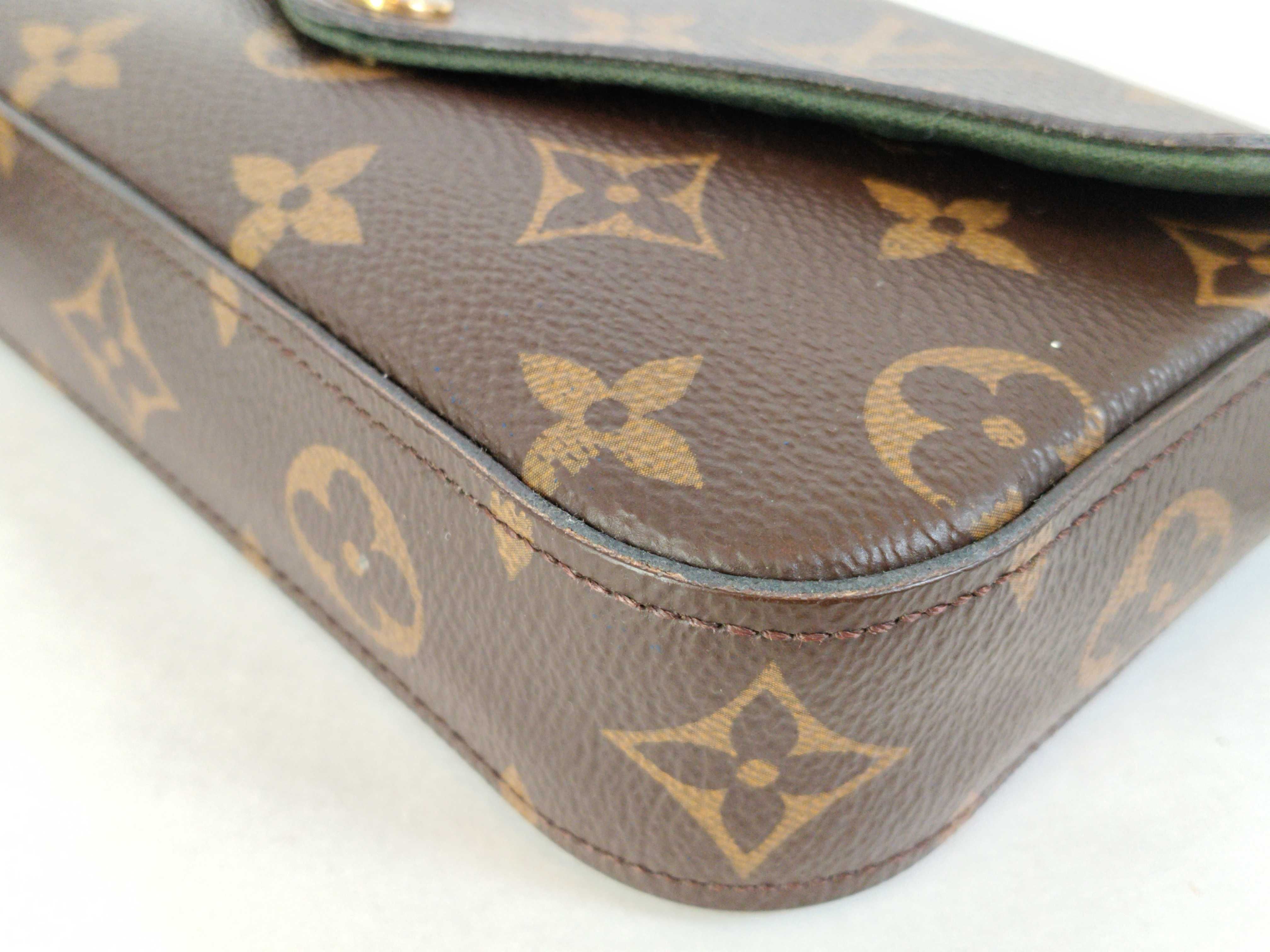 Monogram PH- Felicie Monogram Shoulder Bag Brown Canvas M80091 Shoulder Bag — view 6