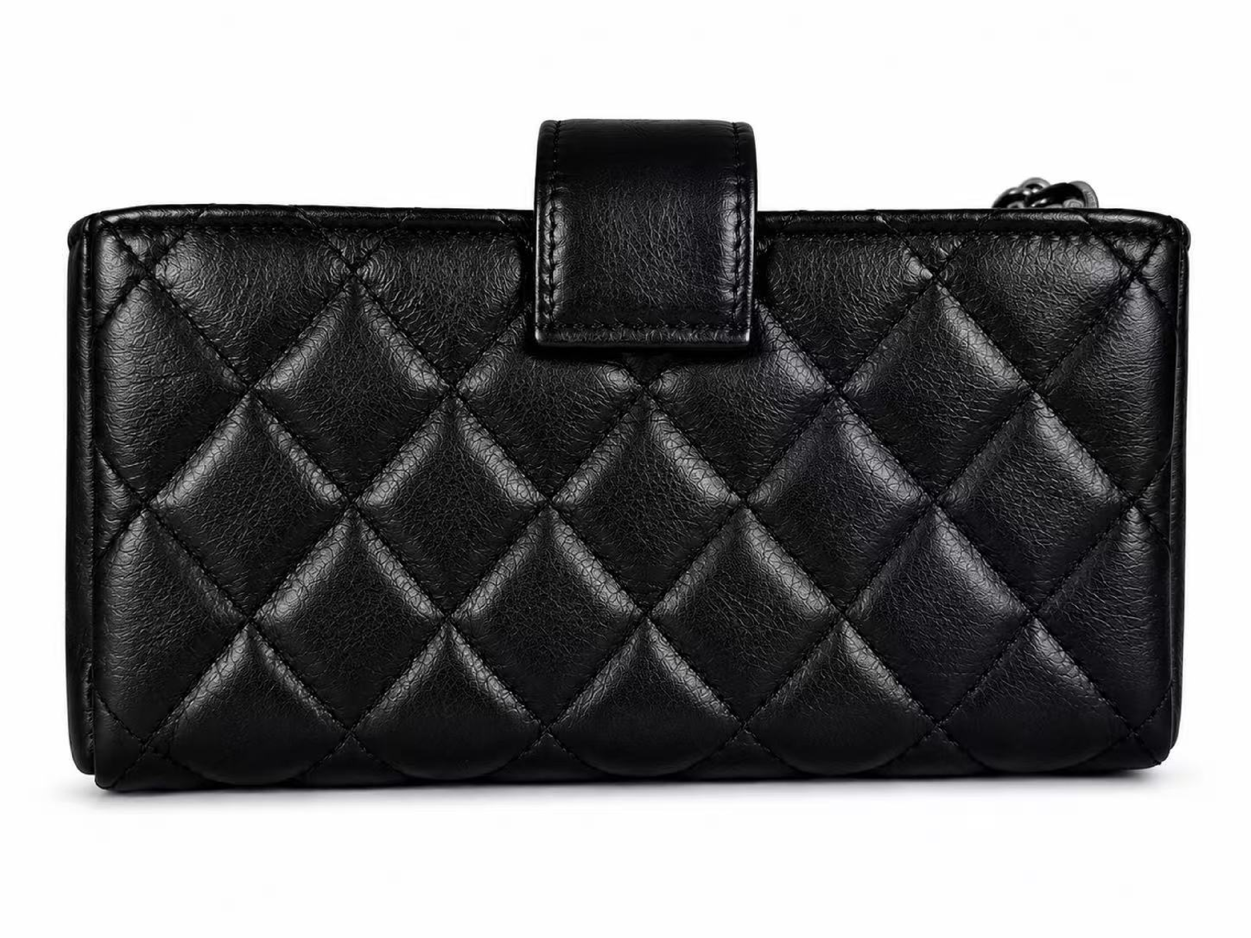 Leather Lucky Charm Chain Phone Case Bag — view 2
