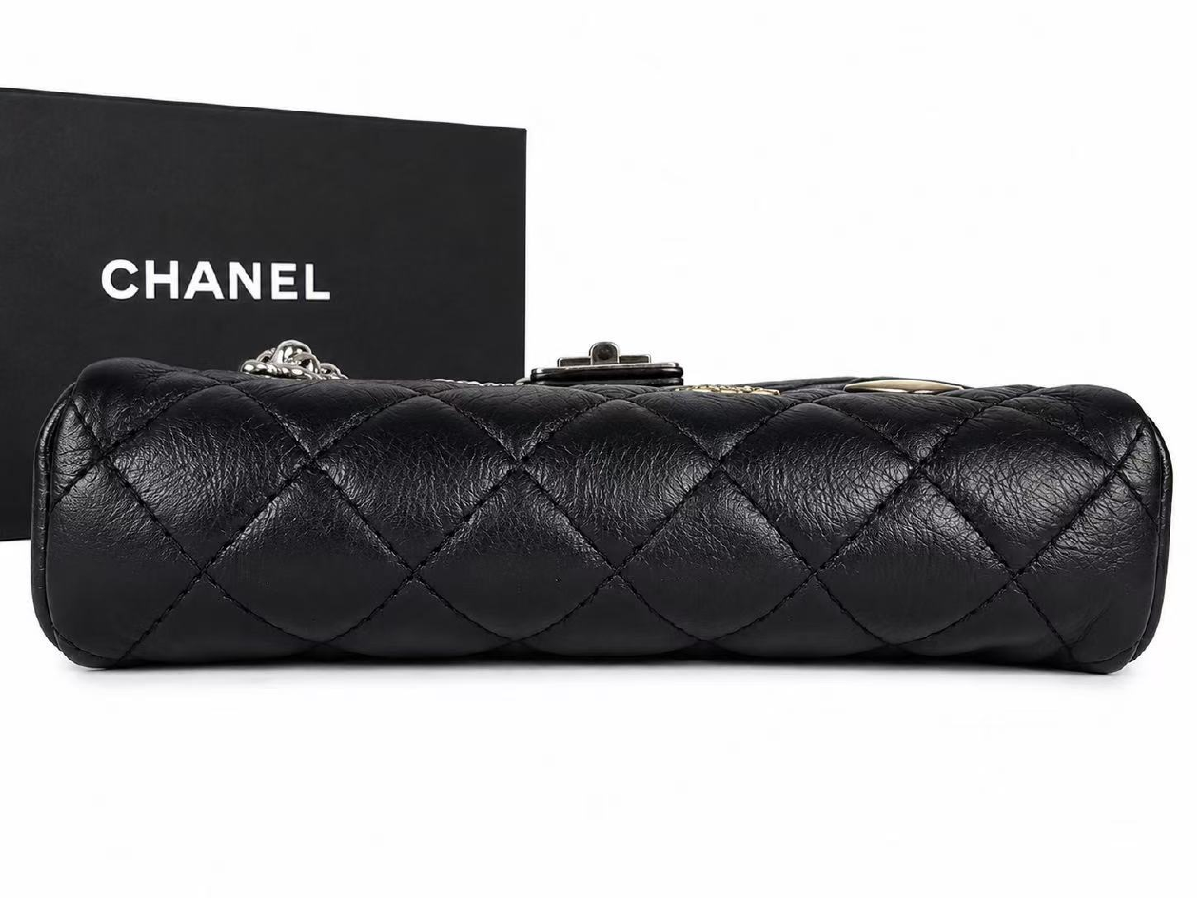 Leather Lucky Charm Chain Phone Case Bag — view 3