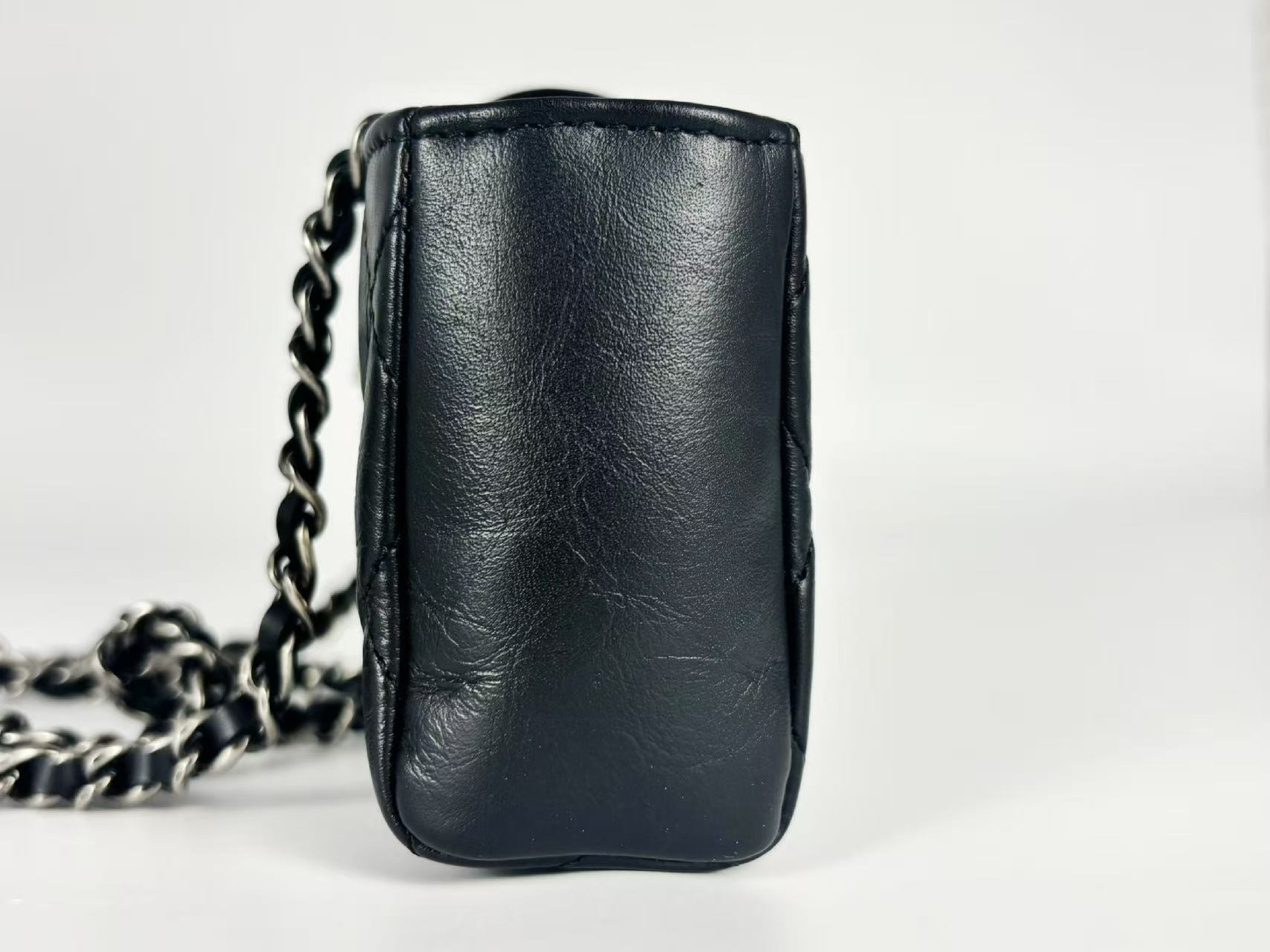 Leather Lucky Charm Chain Phone Case Bag — view 6