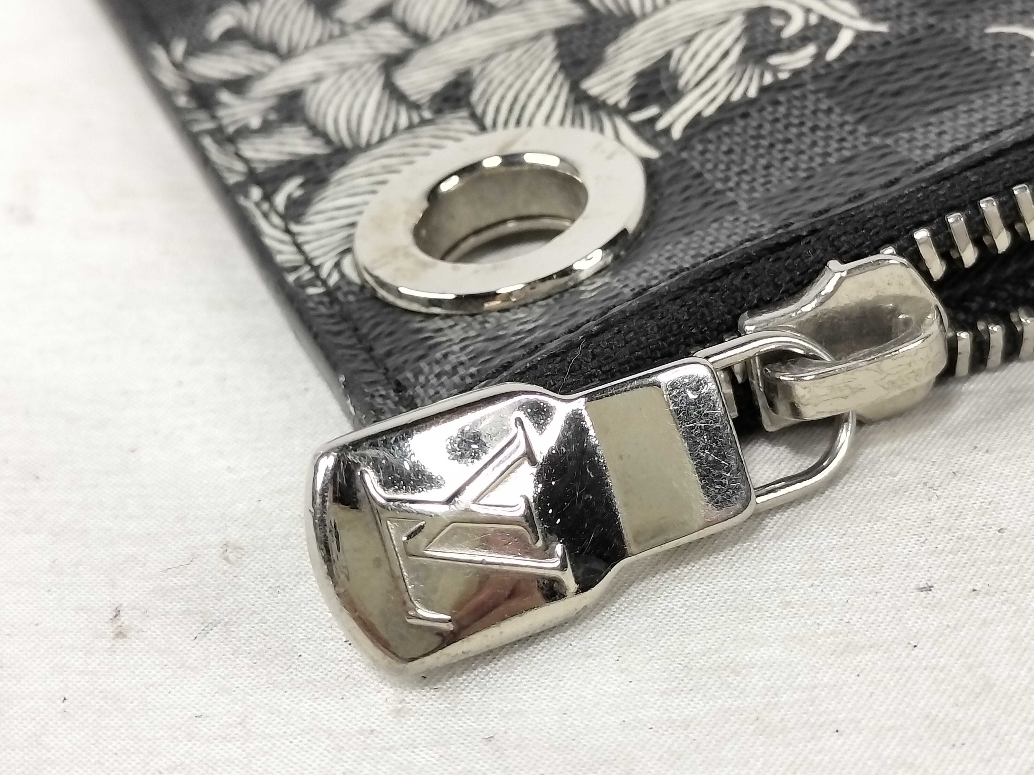 Damier Graphite Clutch Bag by Christopher Nemeth — view 11