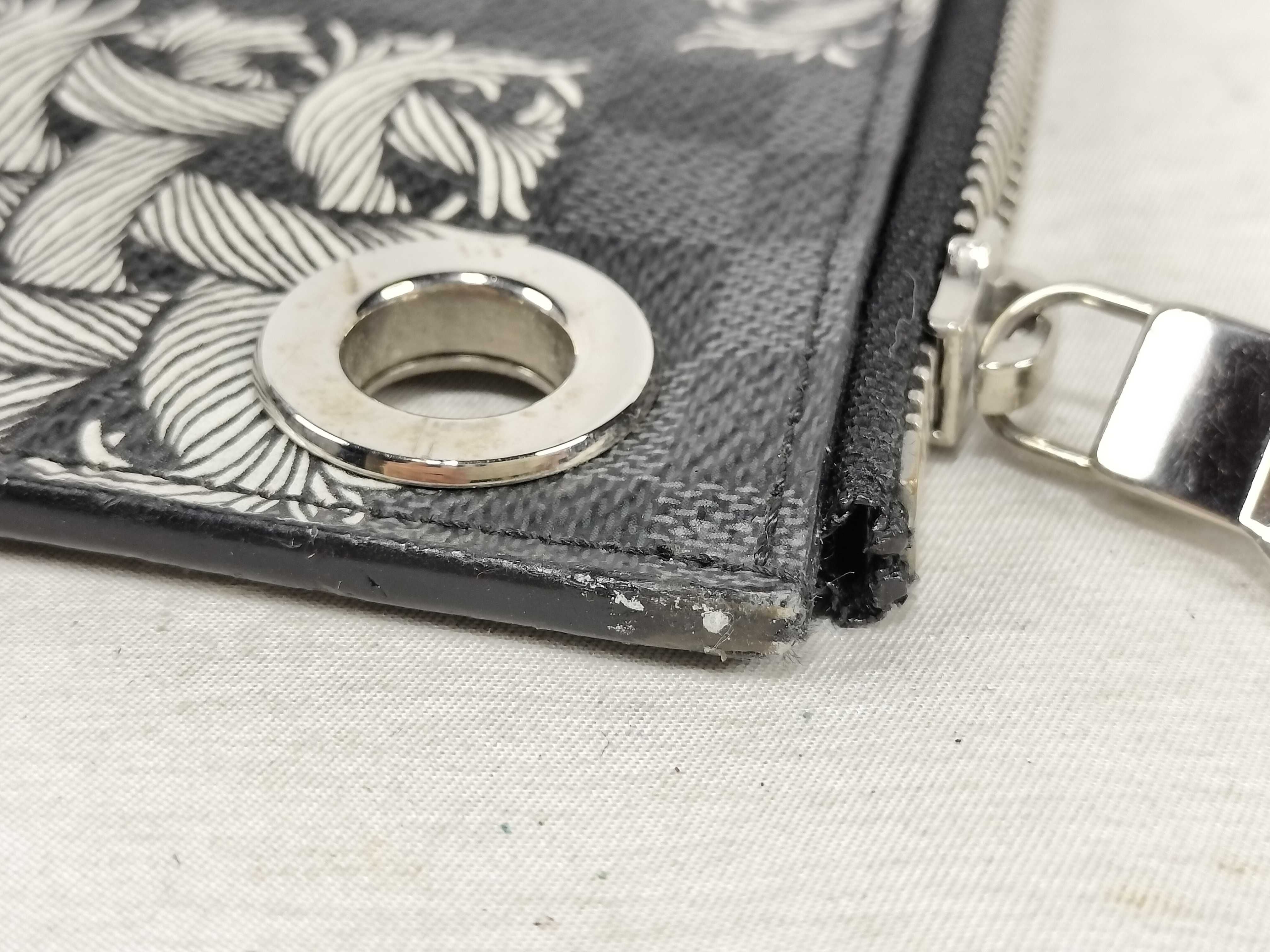 Damier Graphite Clutch Bag by Christopher Nemeth — view 12