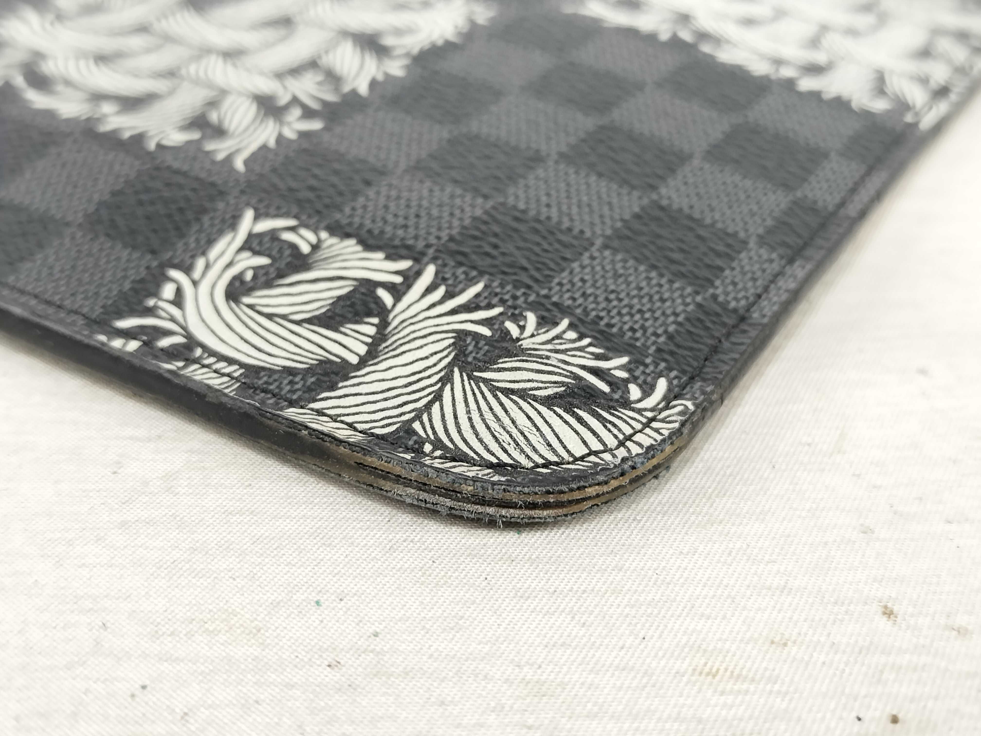 Damier Graphite Clutch Bag by Christopher Nemeth — view 4
