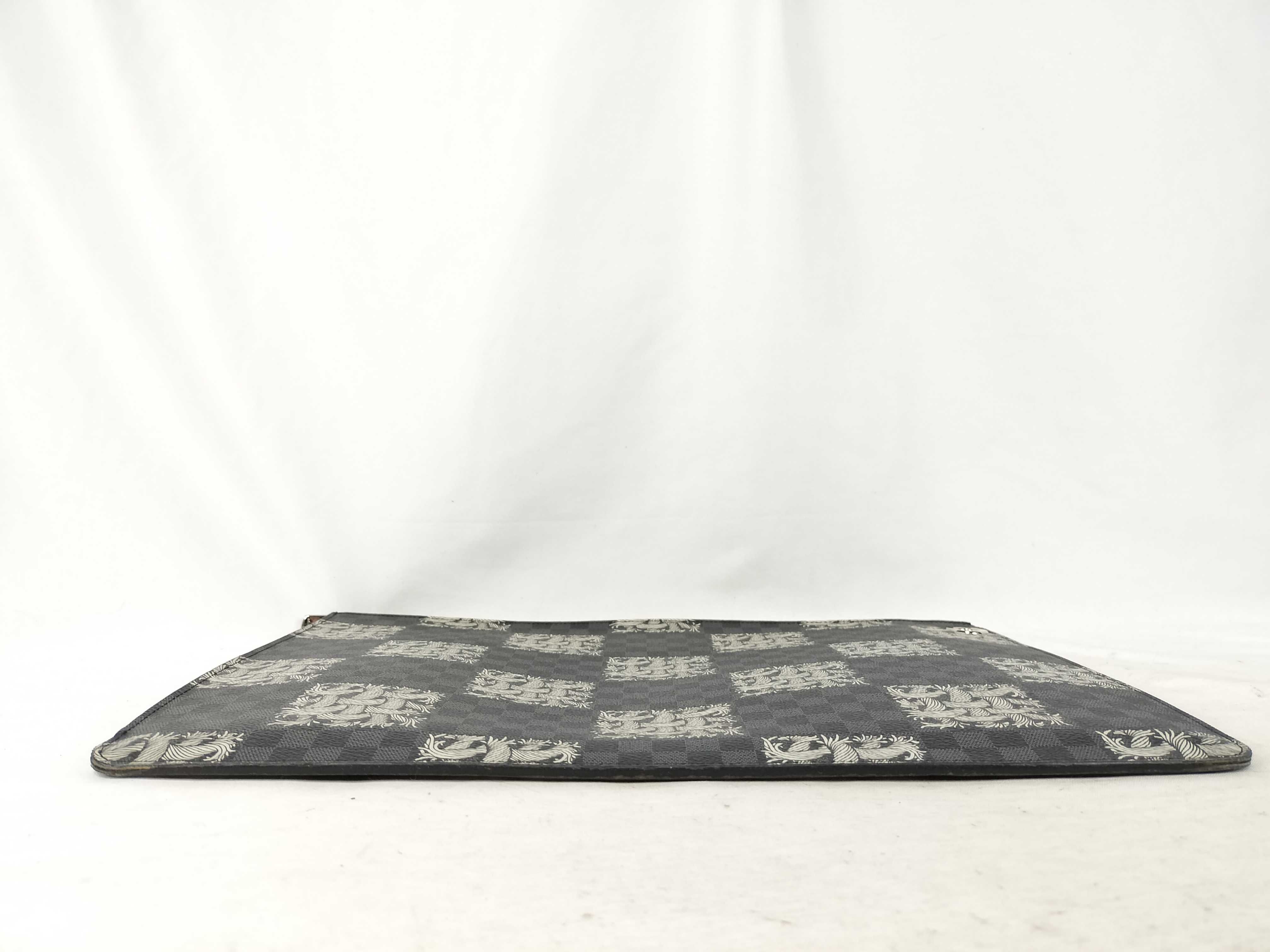 Damier Graphite Clutch Bag by Christopher Nemeth — view 5