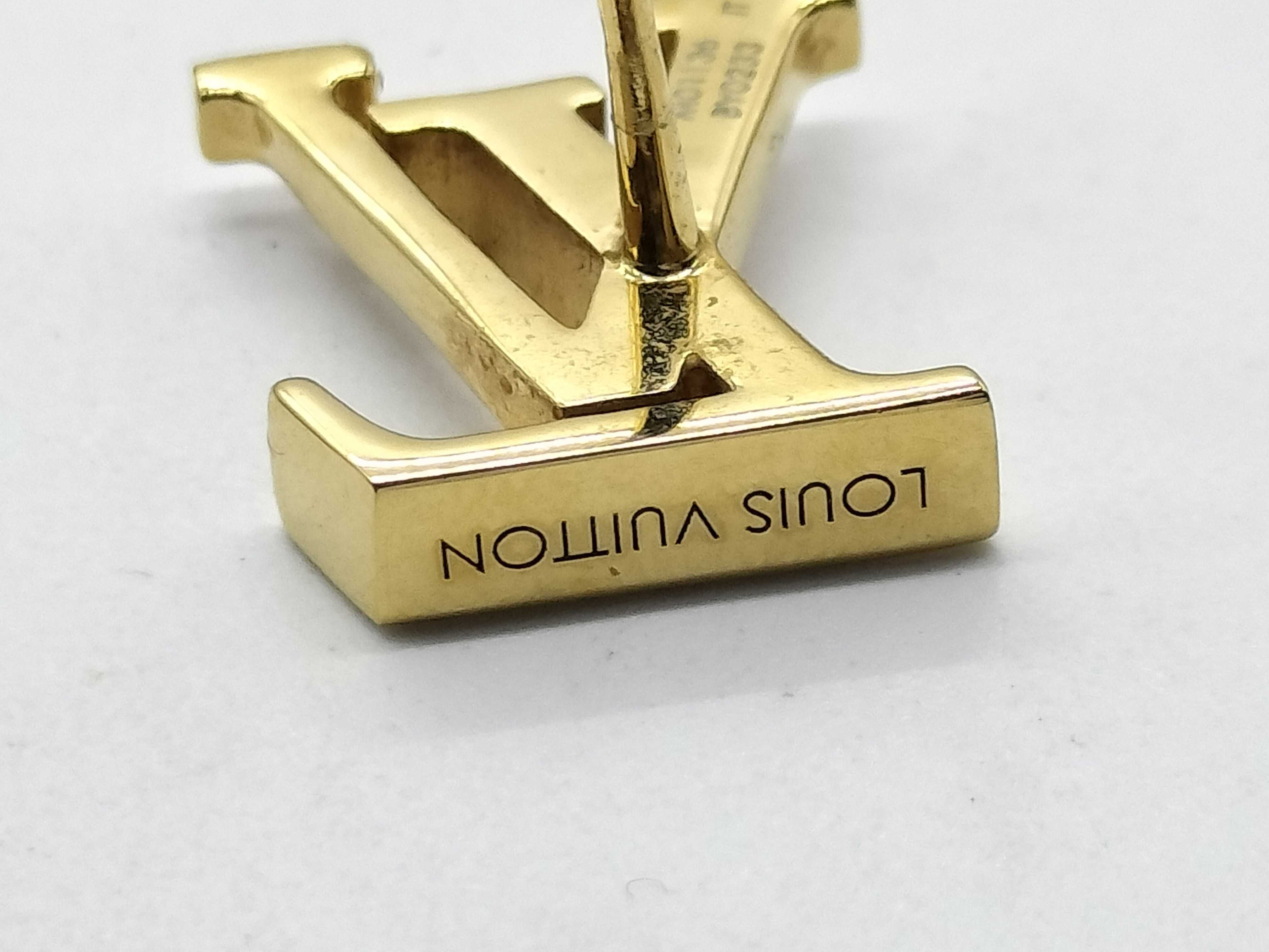 M01136 Earrings LV Iconic Earrings Pink x Gold Earrings — view 6
