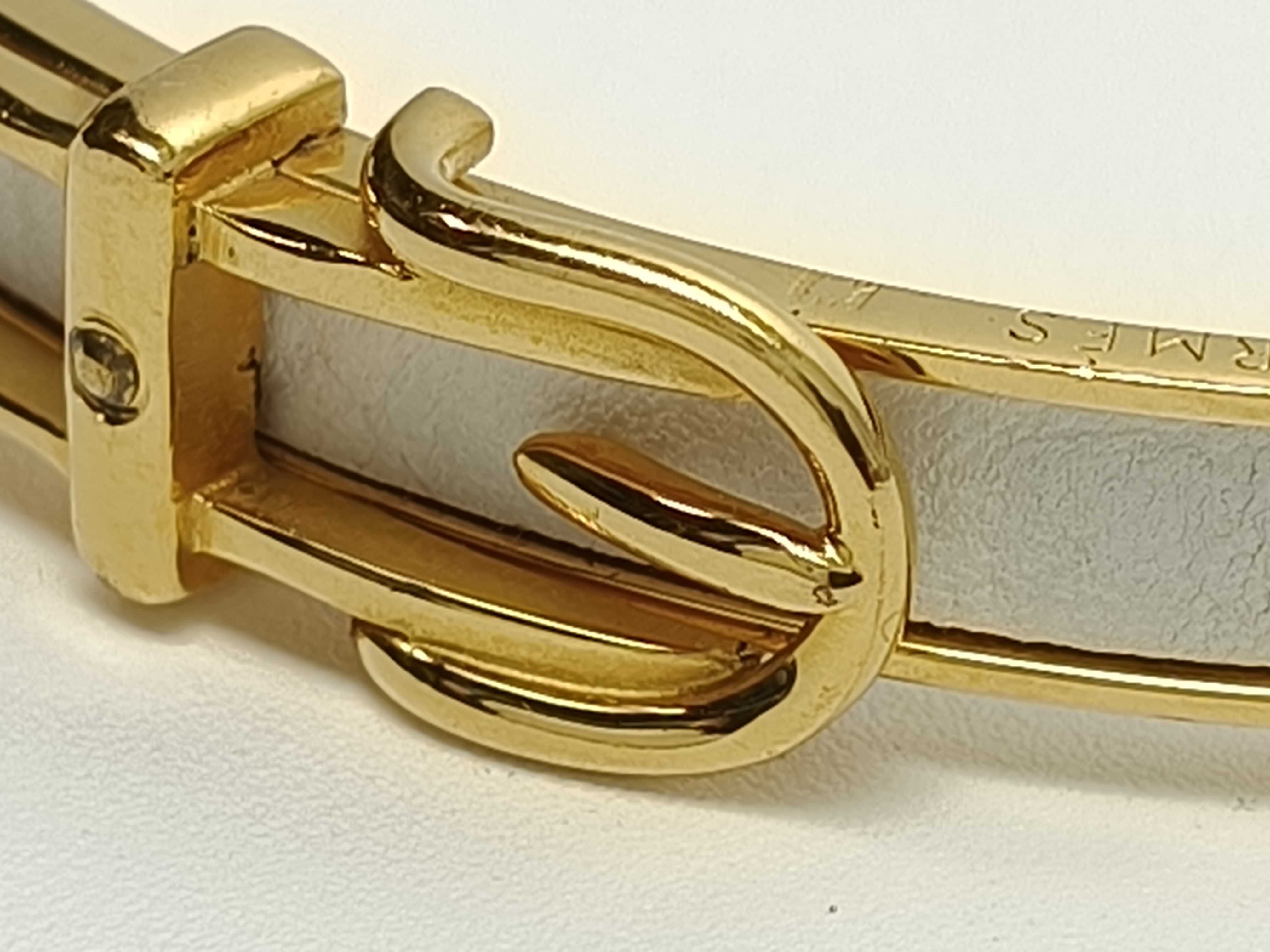Belt Motif Jumping Bangle Bracelet Gold Bracelet/Bangle — view 9
