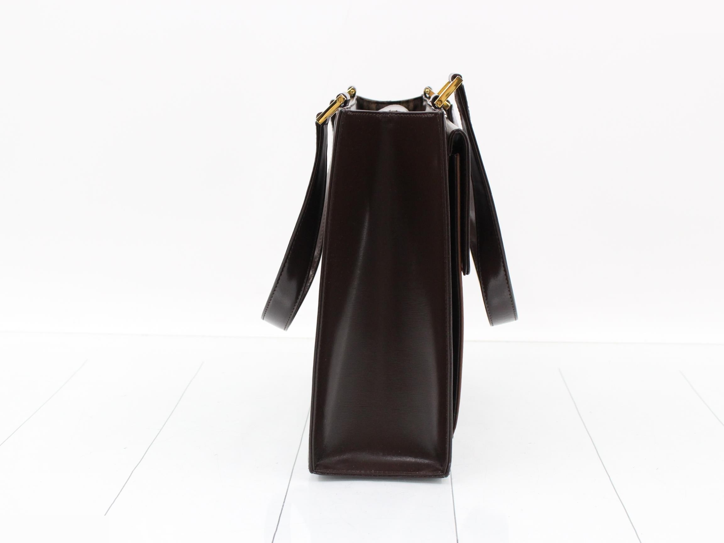 Nylon leather handbag — view 4