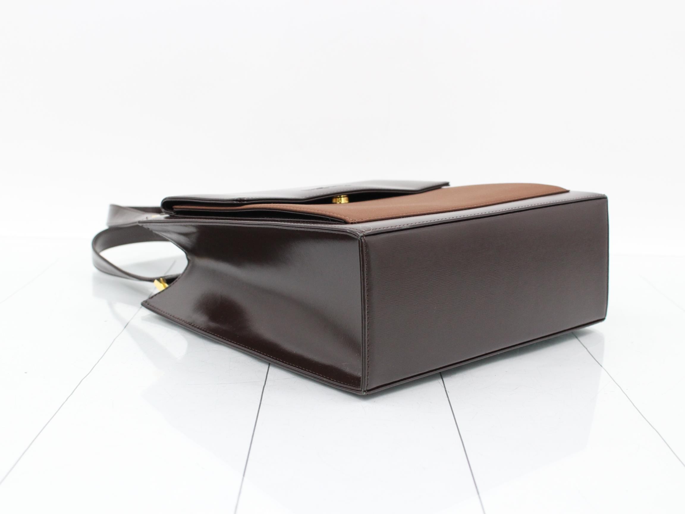 Nylon leather handbag — view 5