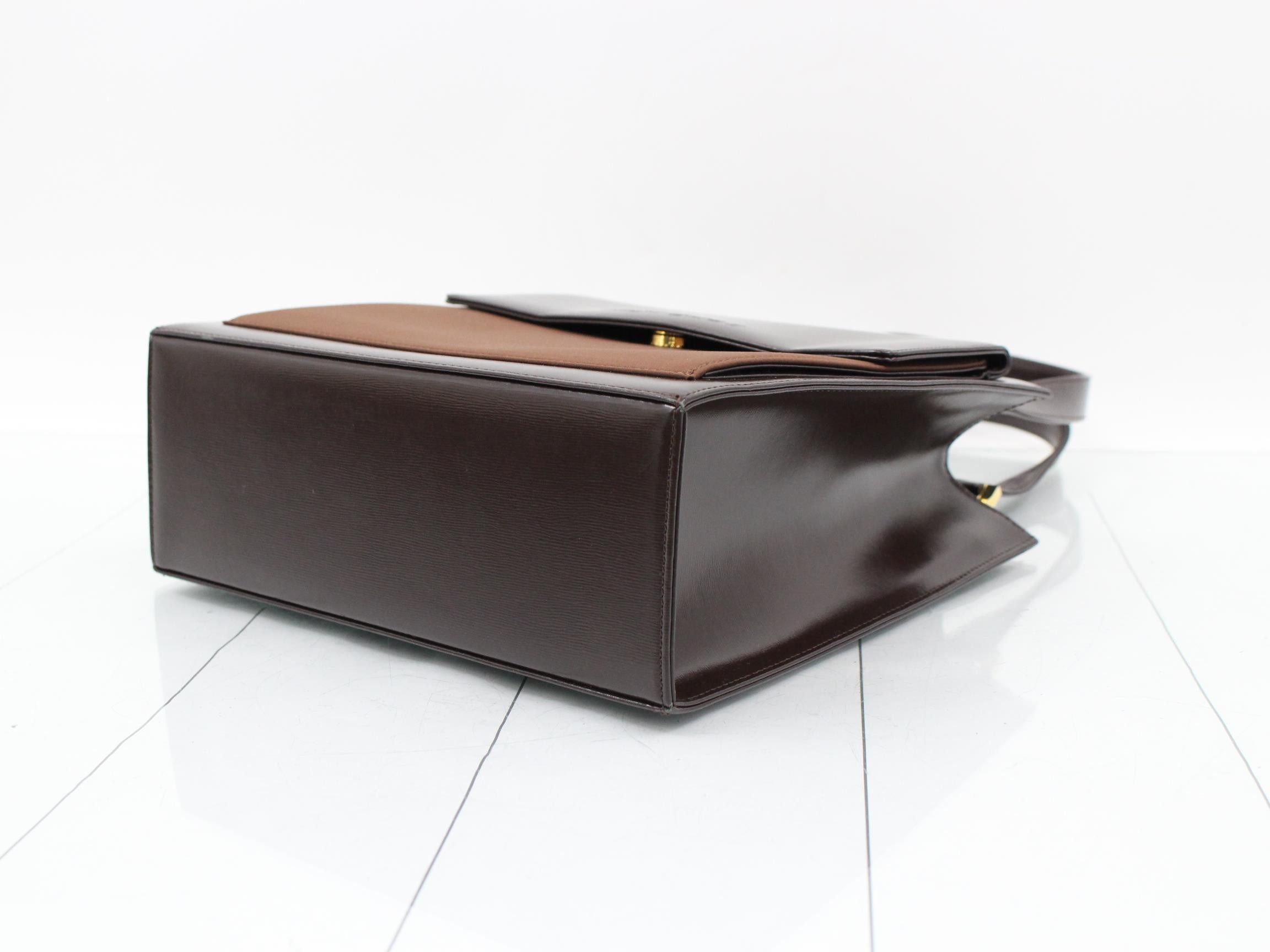 Nylon leather handbag — view 6