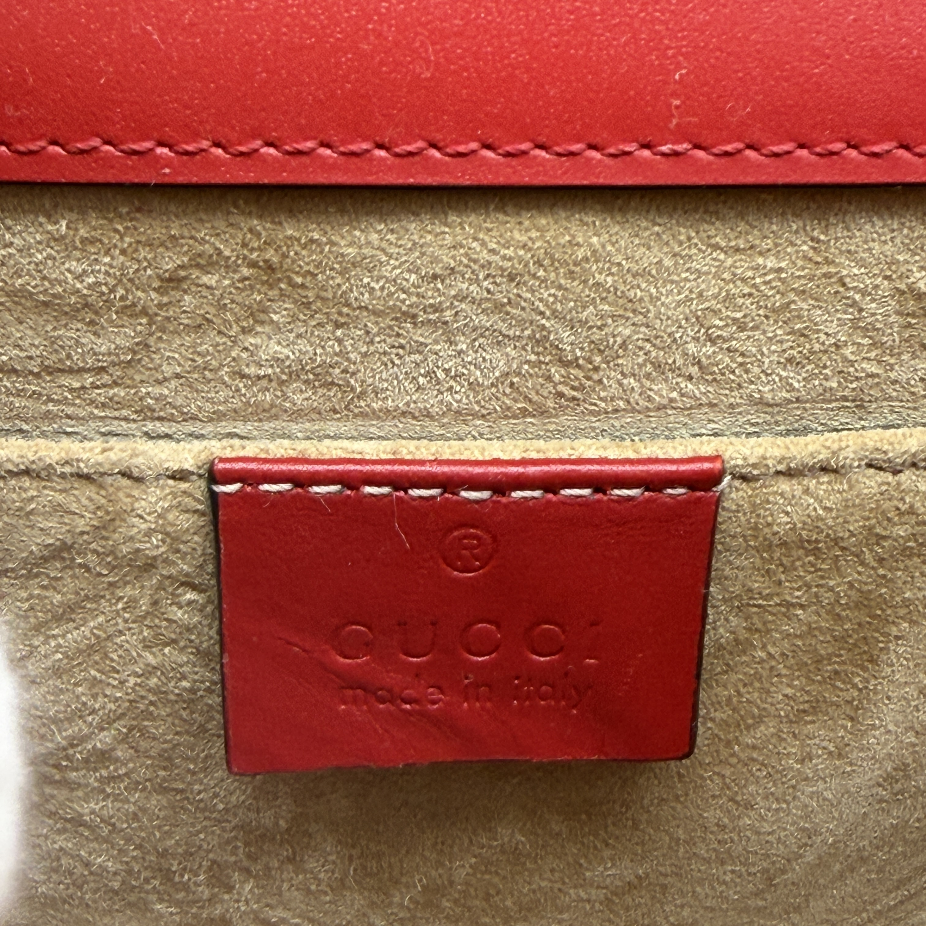 Sylvie Web Line Leather Chain Shoulder Bag — view 13