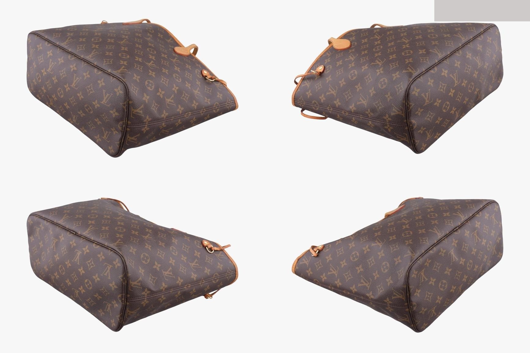 Neverfull MM Monogram Canvas Monogram/Brown — view 4