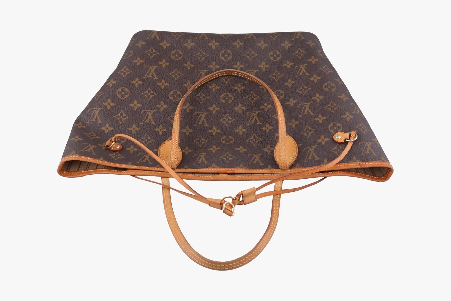 Neverfull MM Monogram Canvas Monogram/Brown — view 5