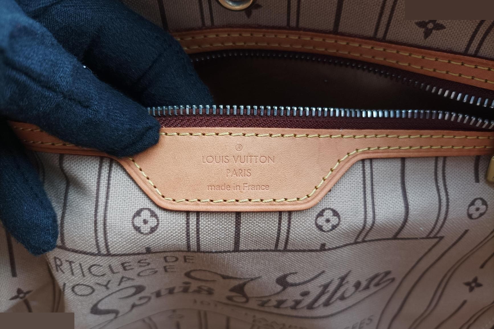 Neverfull MM Monogram Canvas Monogram/Brown — view 7