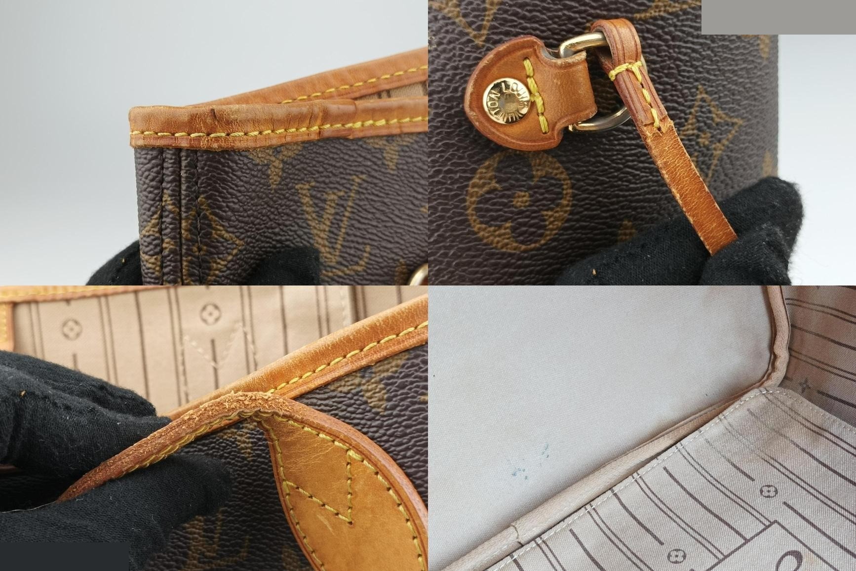 Neverfull MM Monogram Canvas Monogram/Brown — view 9