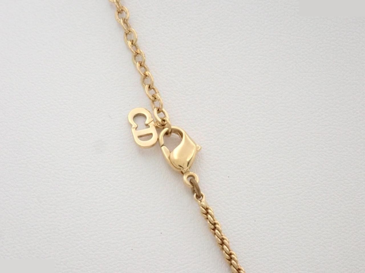 necklace with logo, chain approximately 42cm long. — view 2