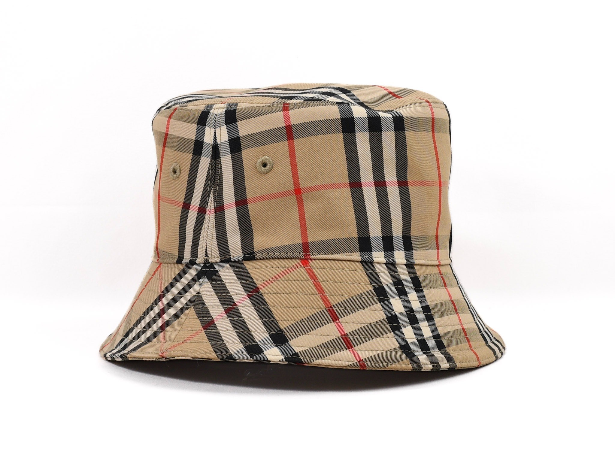 Unused, with box. Burberry Nova Check bucket hat, size M. — view 2