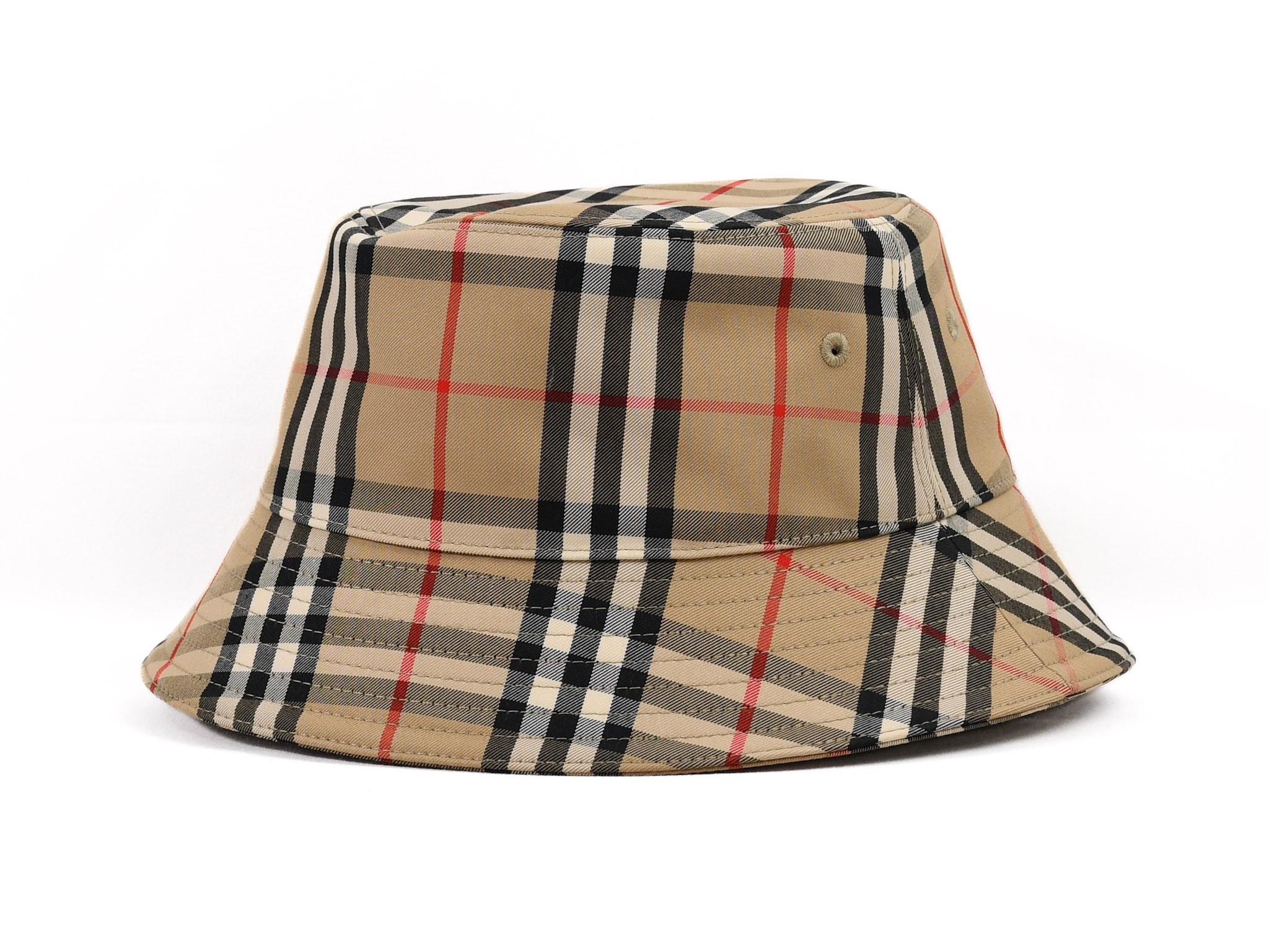 Unused, with box. Burberry Nova Check bucket hat, size M. — view 5