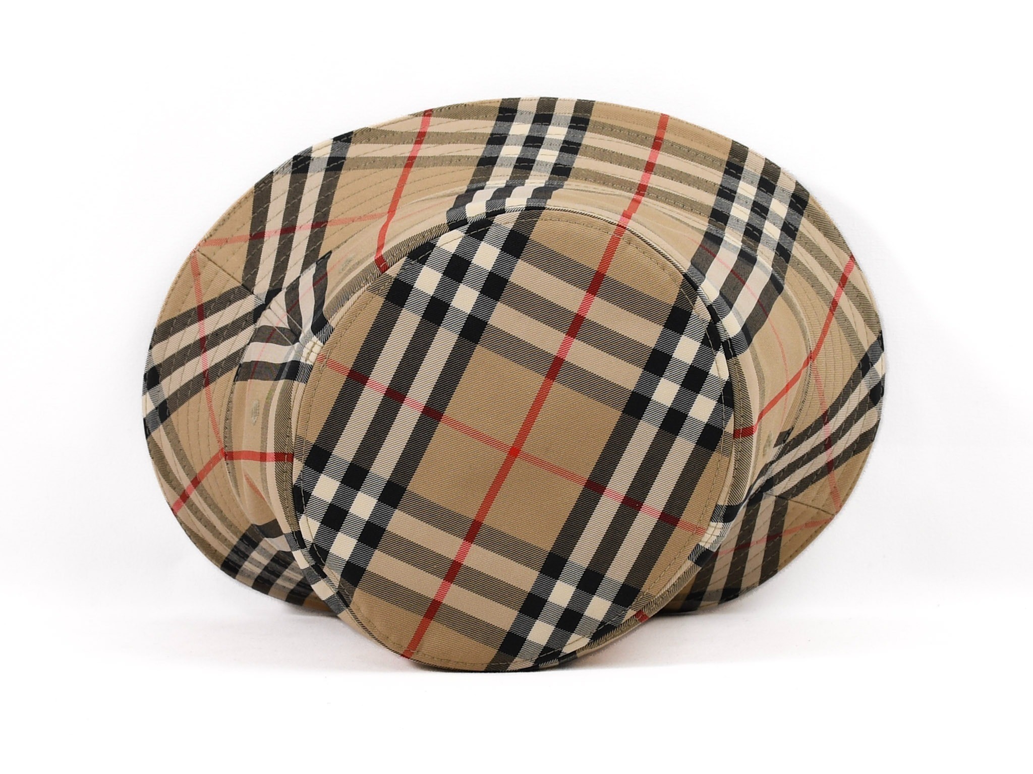 Unused, with box. Burberry Nova Check bucket hat, size M. — view 6