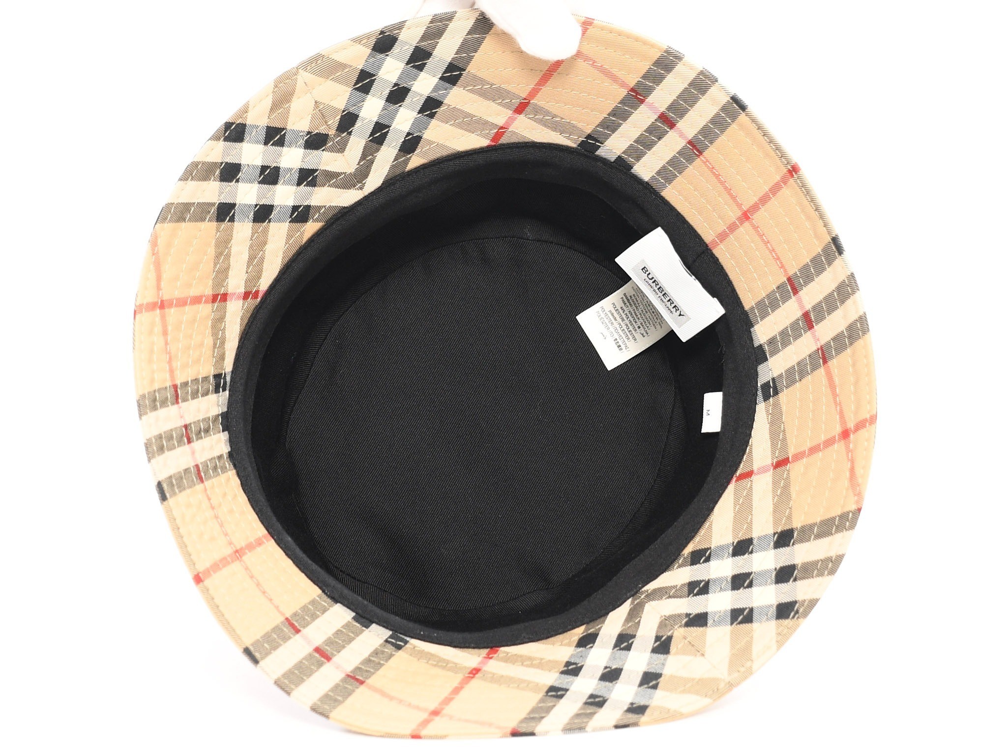 Unused, with box. Burberry Nova Check bucket hat, size M. — view 7