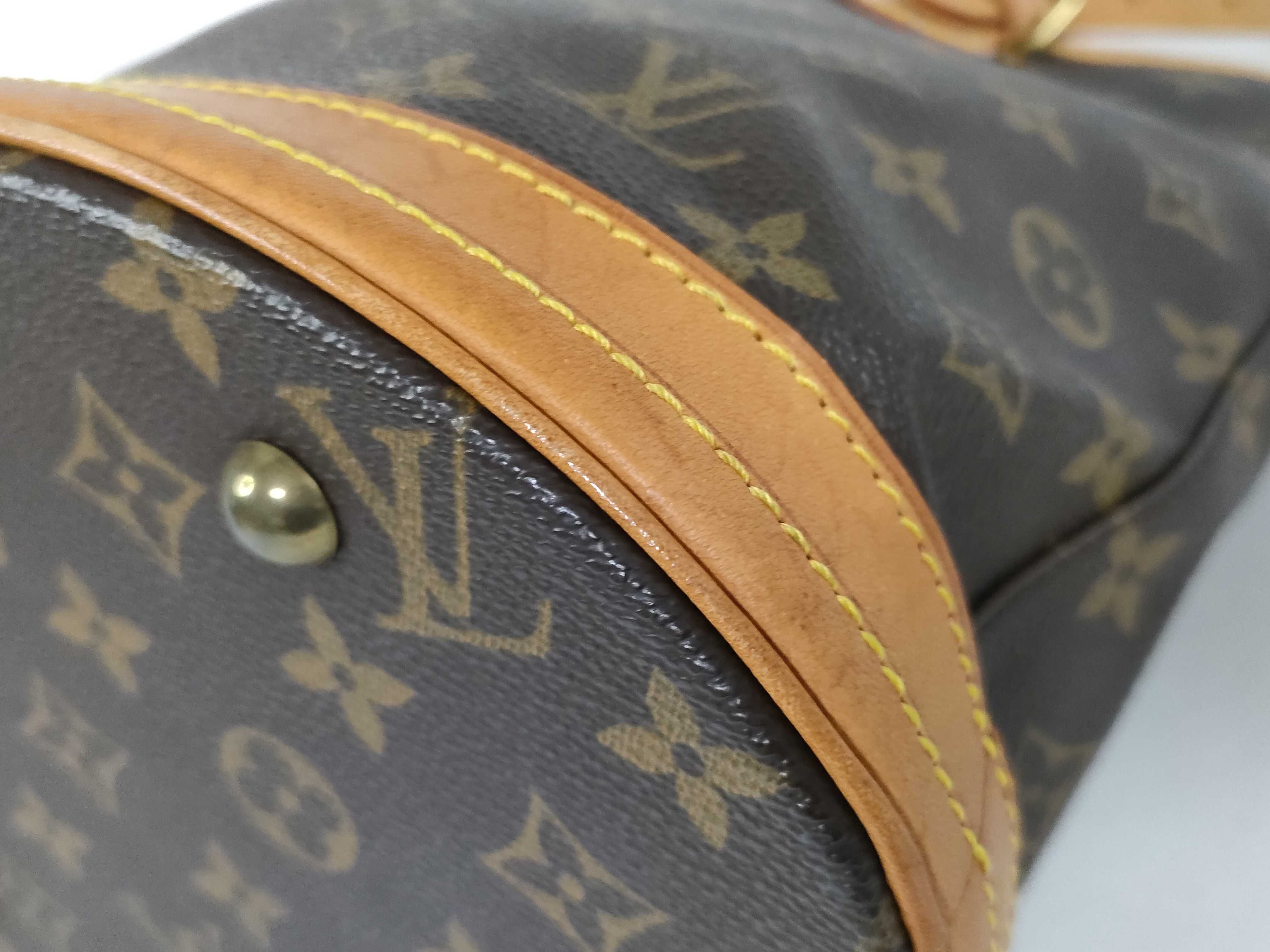 Monogram Louis Vuitton M42238 Monogram Bucket PM Tote Bag Handbag (VO8527) Handbag — view 6
