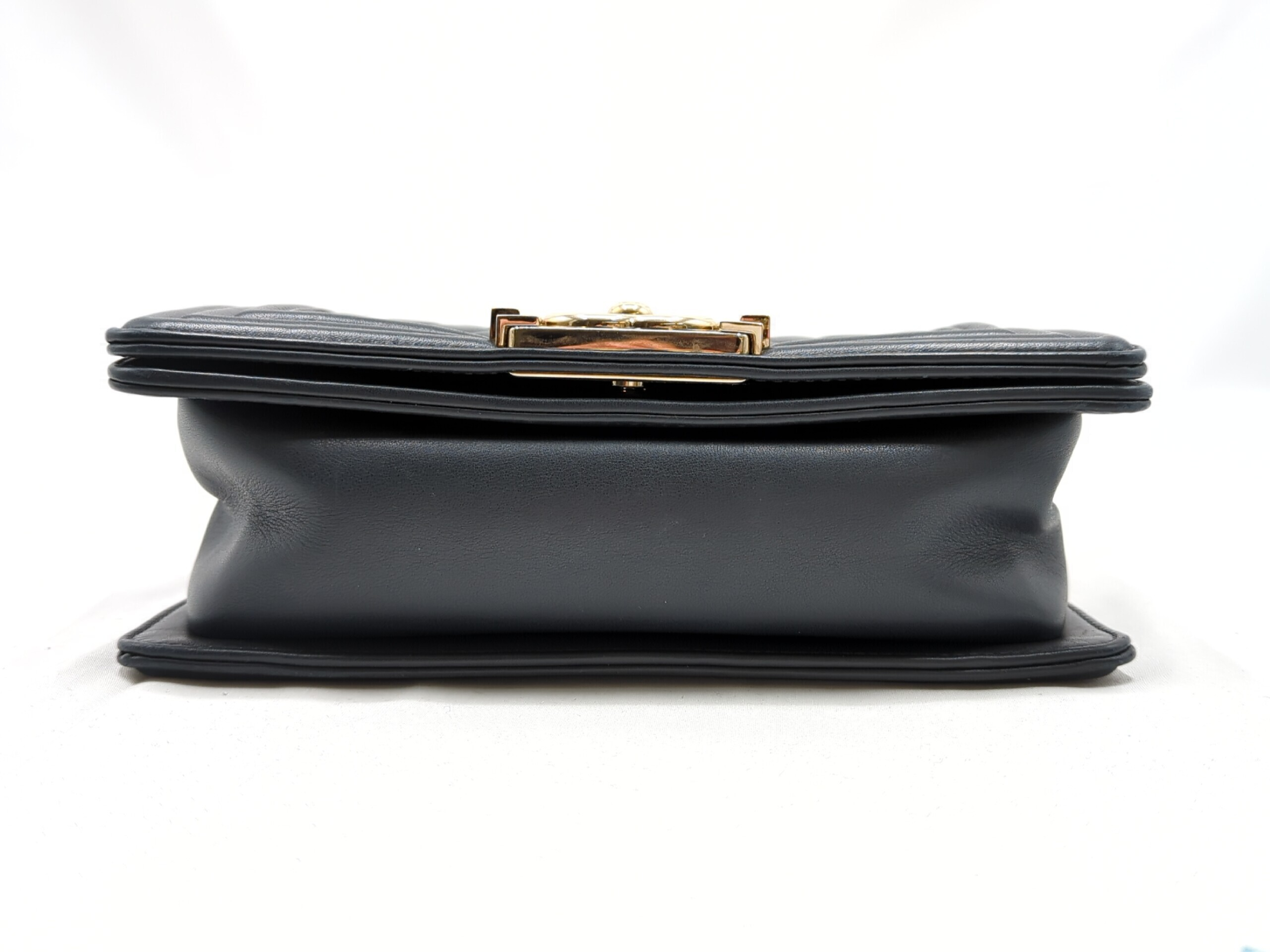 Lambskin Boy Chanel Shoulder Bag, Gray, Series 28 — view 5