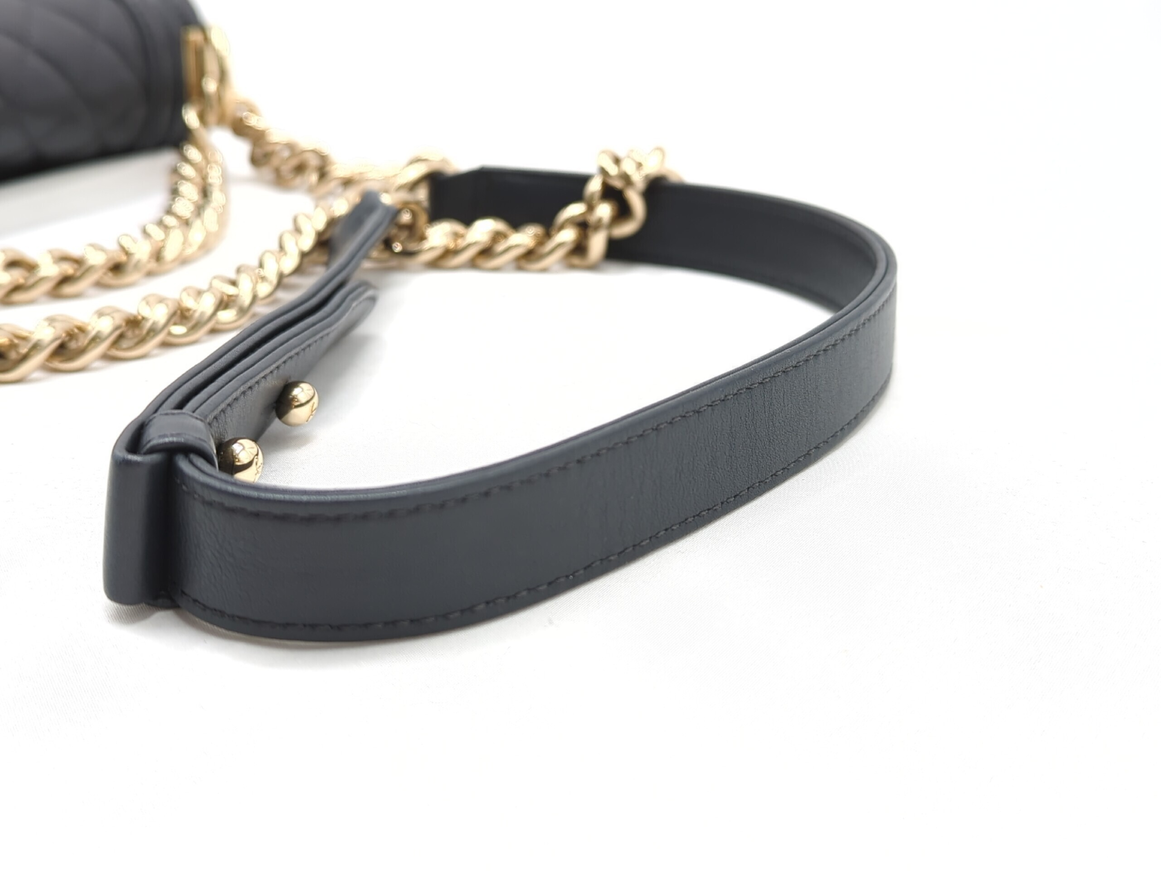 Lambskin Boy Chanel Shoulder Bag, Gray, Series 28 — view 6
