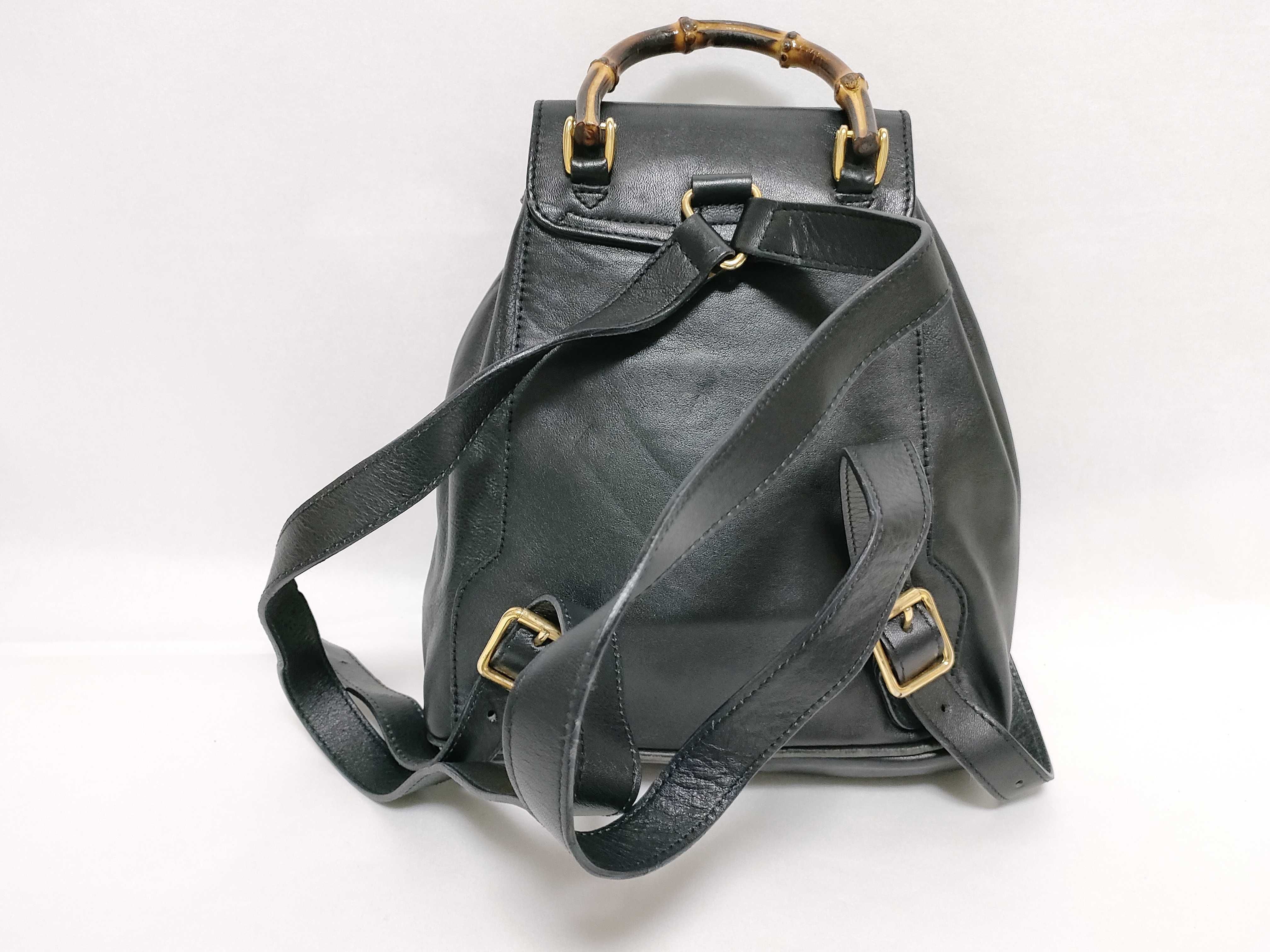 Bamboo / Backpack / Leather Backpack — view 3
