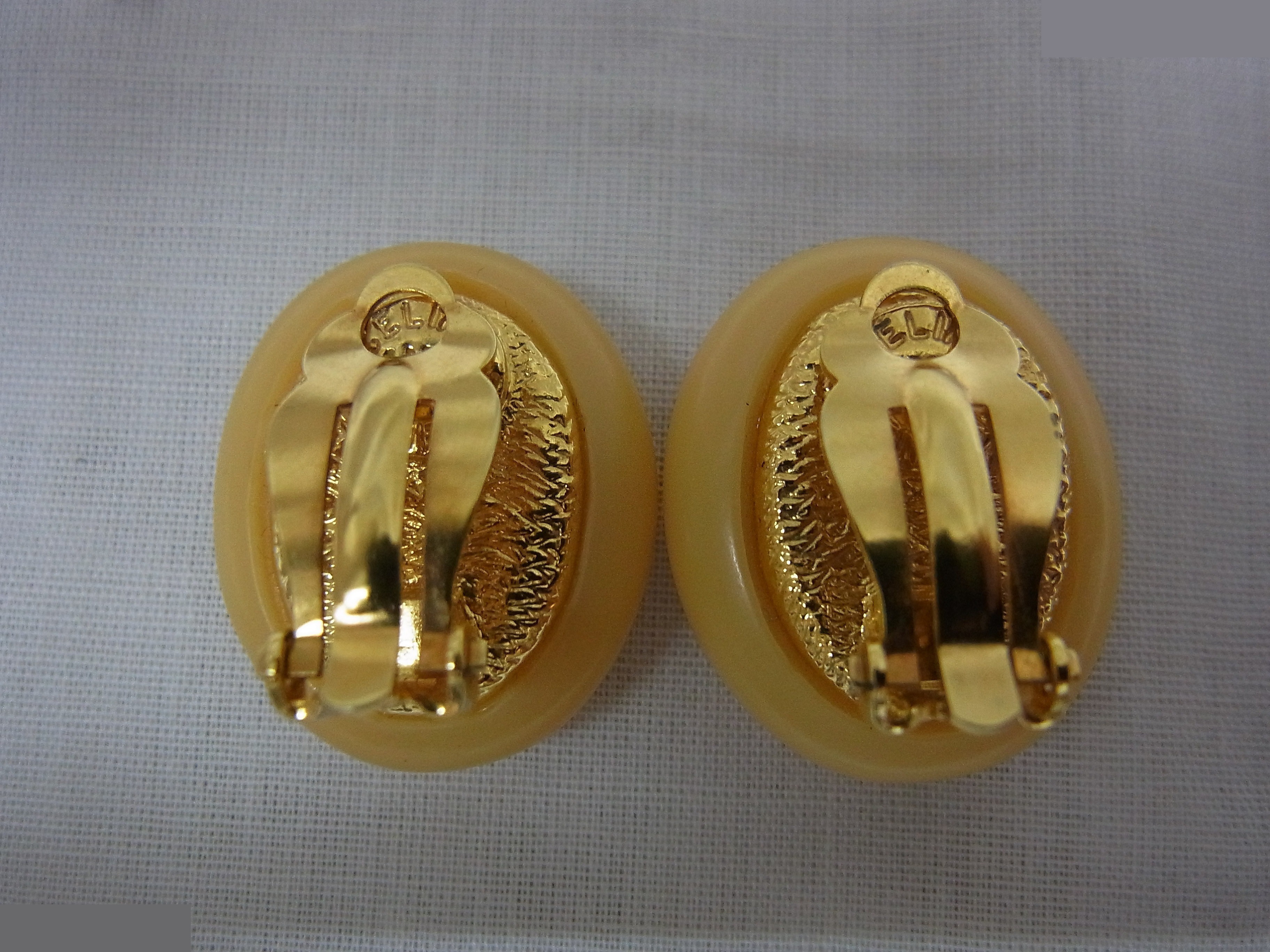 Other lines: Precious metal earrings with stones — view 2