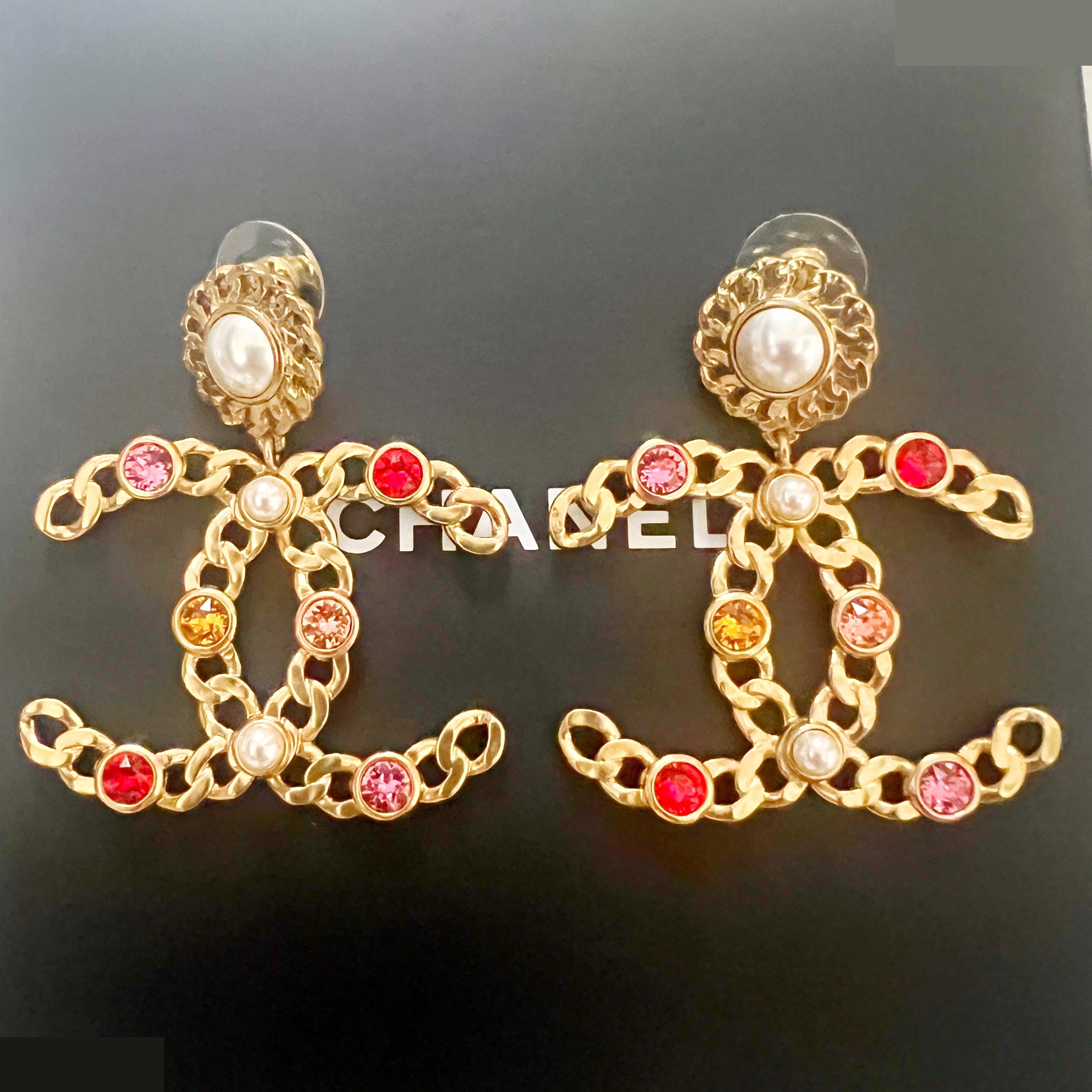 A21P Multicolored Coco Mark Earrings — view 2