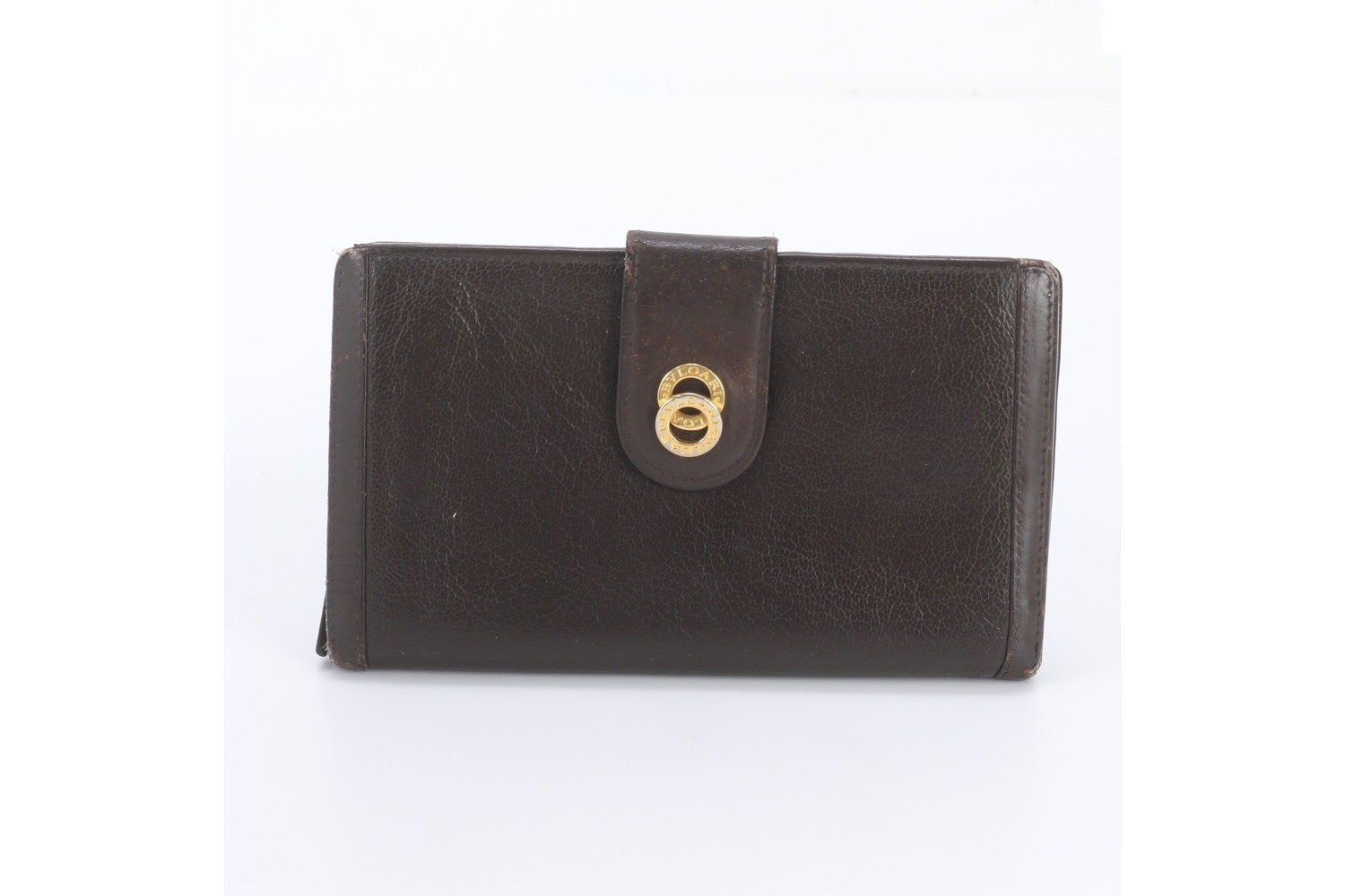 Doppio Tondo Leather Long Wallet, Bi-fold Wallet, Genuine Leather