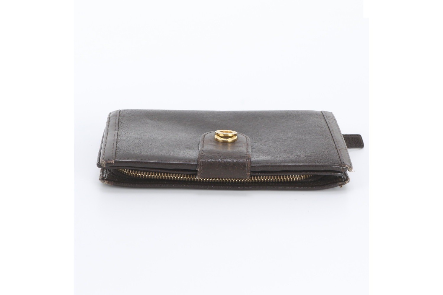 Doppio Tondo Leather Long Wallet, Bi-fold Wallet, Genuine Leather — view 5
