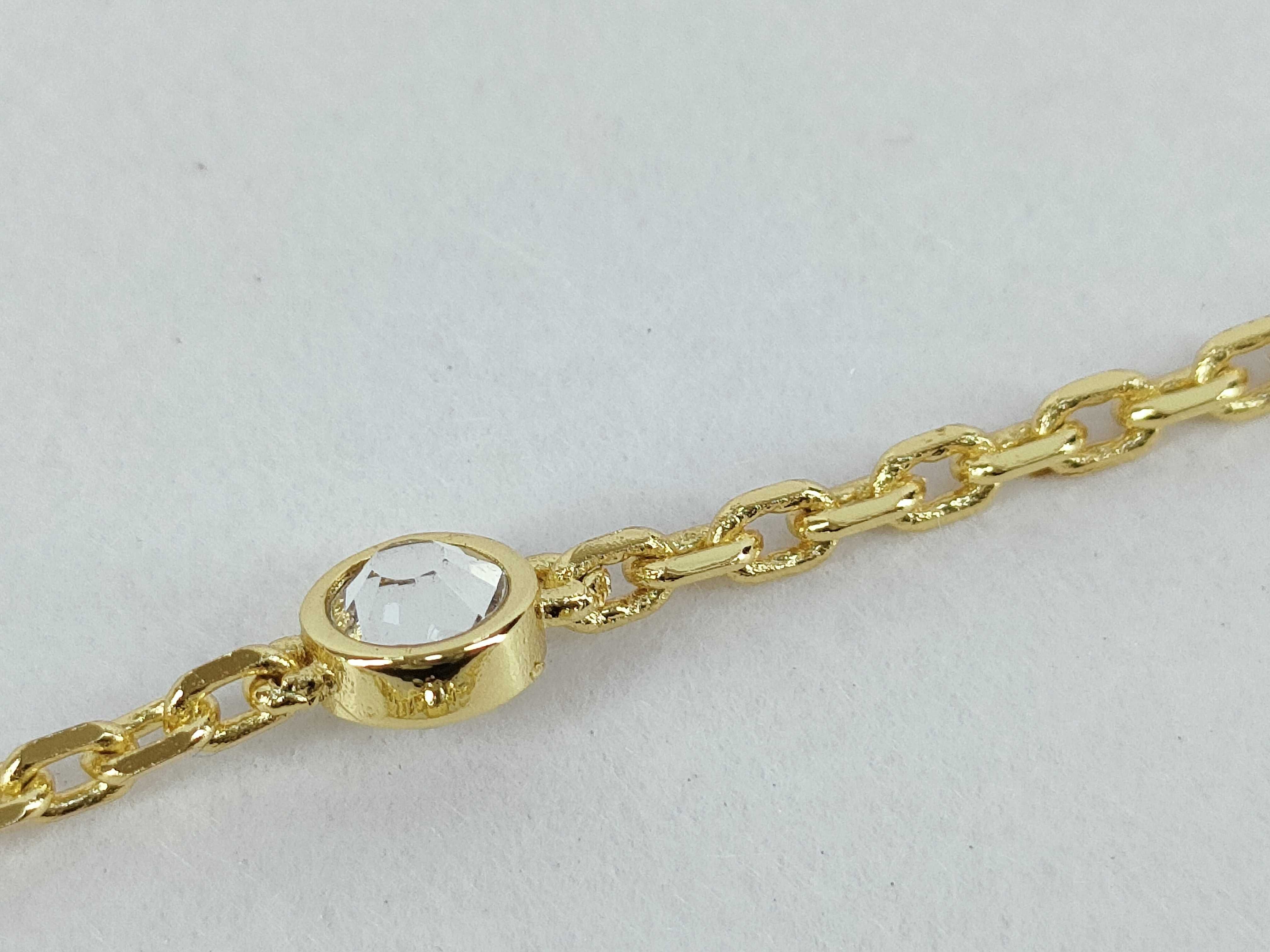 Christian Dior Rhinestone Pearl Gold Necklace — view 7